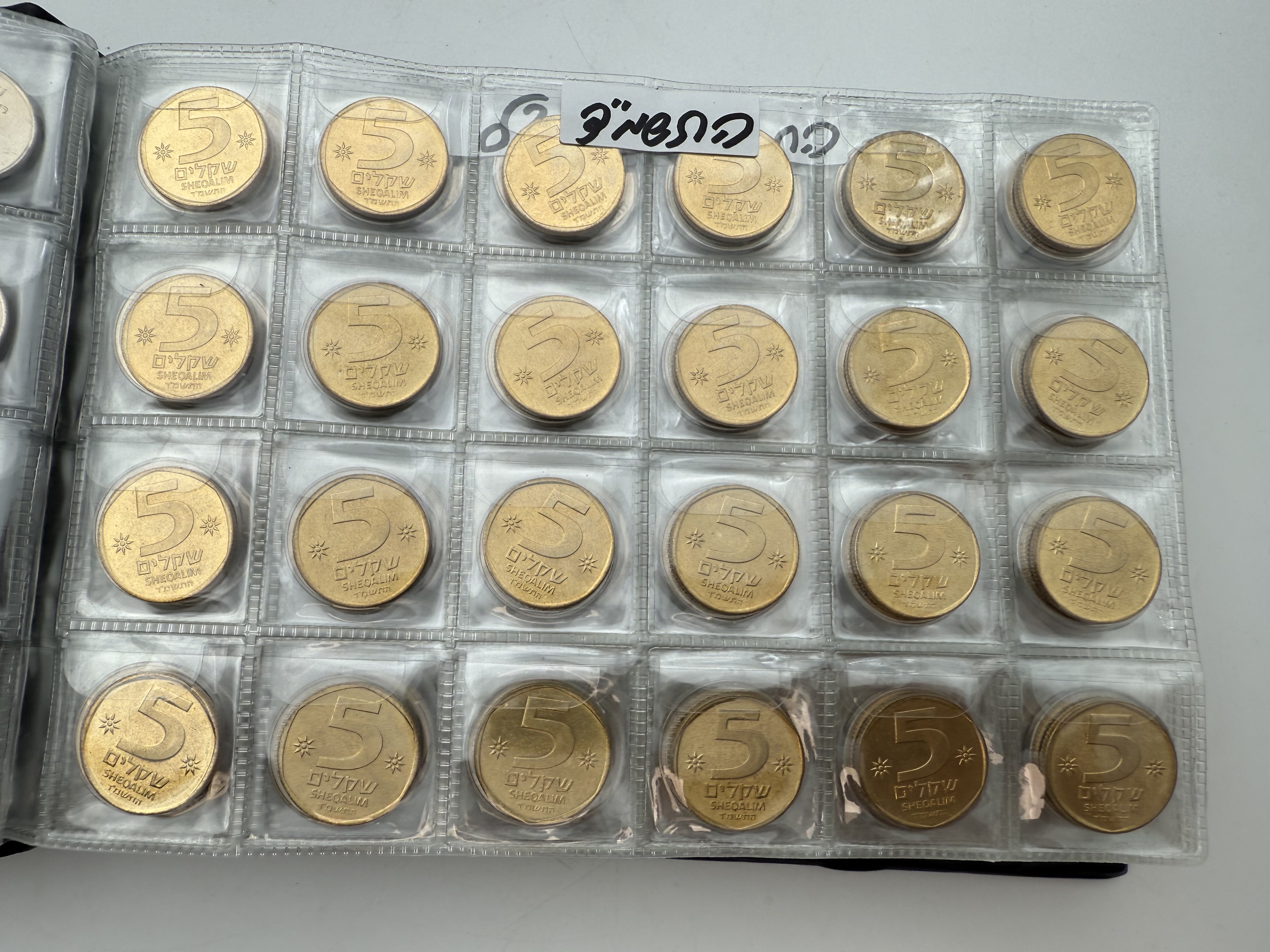 Israel - A collection of several hundred coins arranged in a special coin album, various conditions and years - 1 38