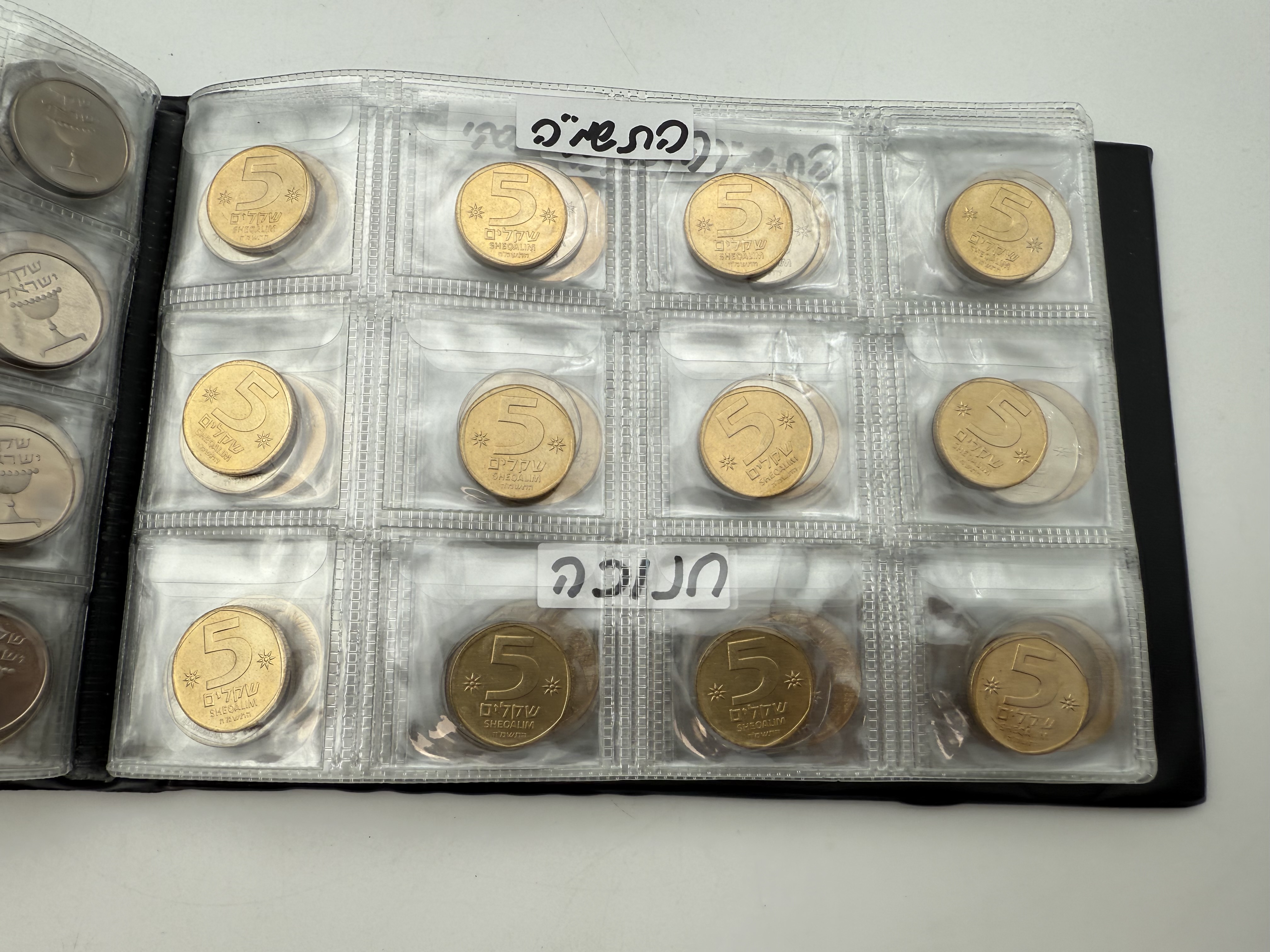 Israel - A collection of several hundred coins arranged in a special coin album, various conditions and years - 1 53