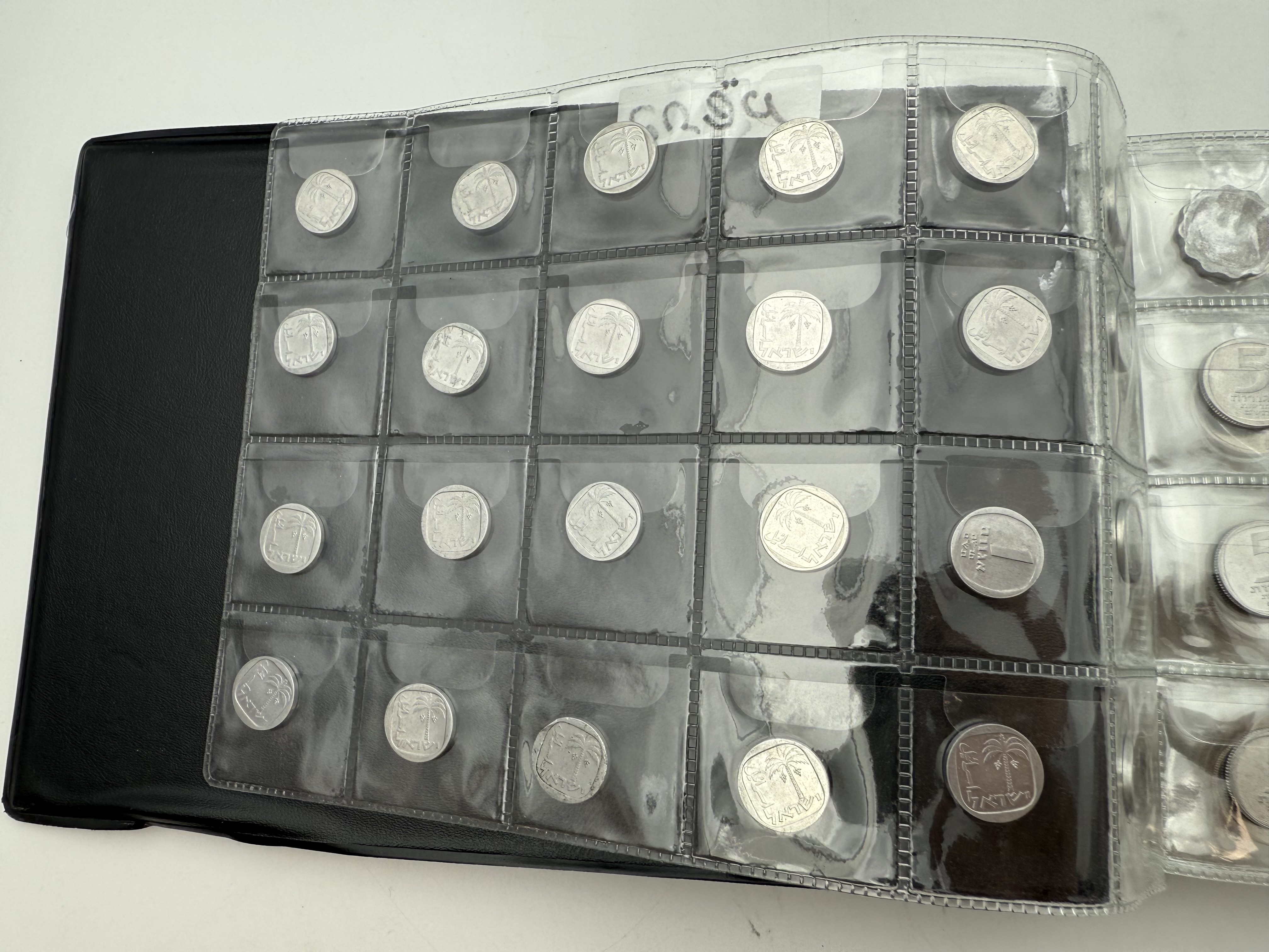 Israel - A collection of several hundred coins arranged in a special coin album, various conditions and years - 1 33