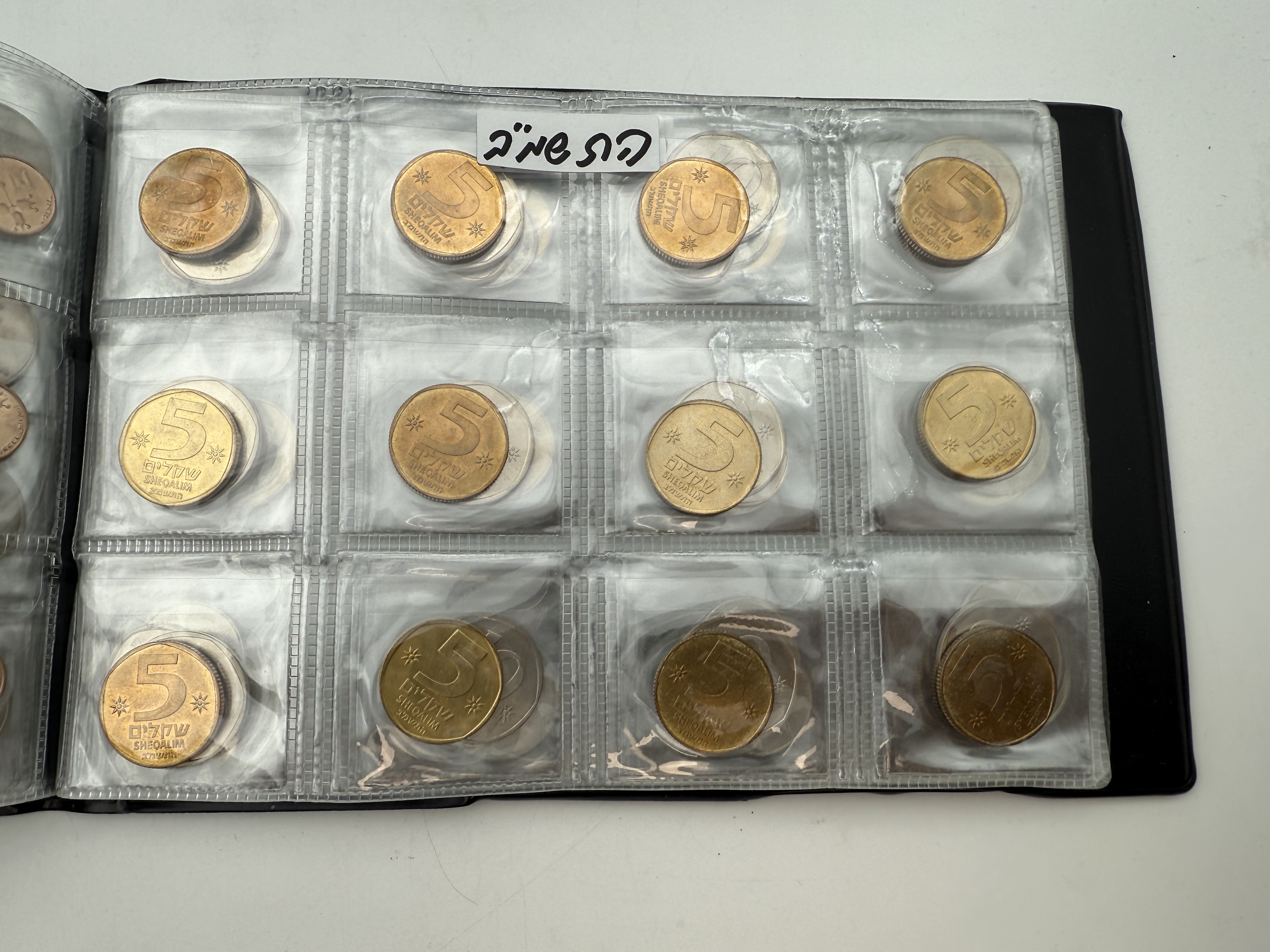 Israel - A collection of several hundred coins arranged in a special coin album, various conditions and years - 1 18