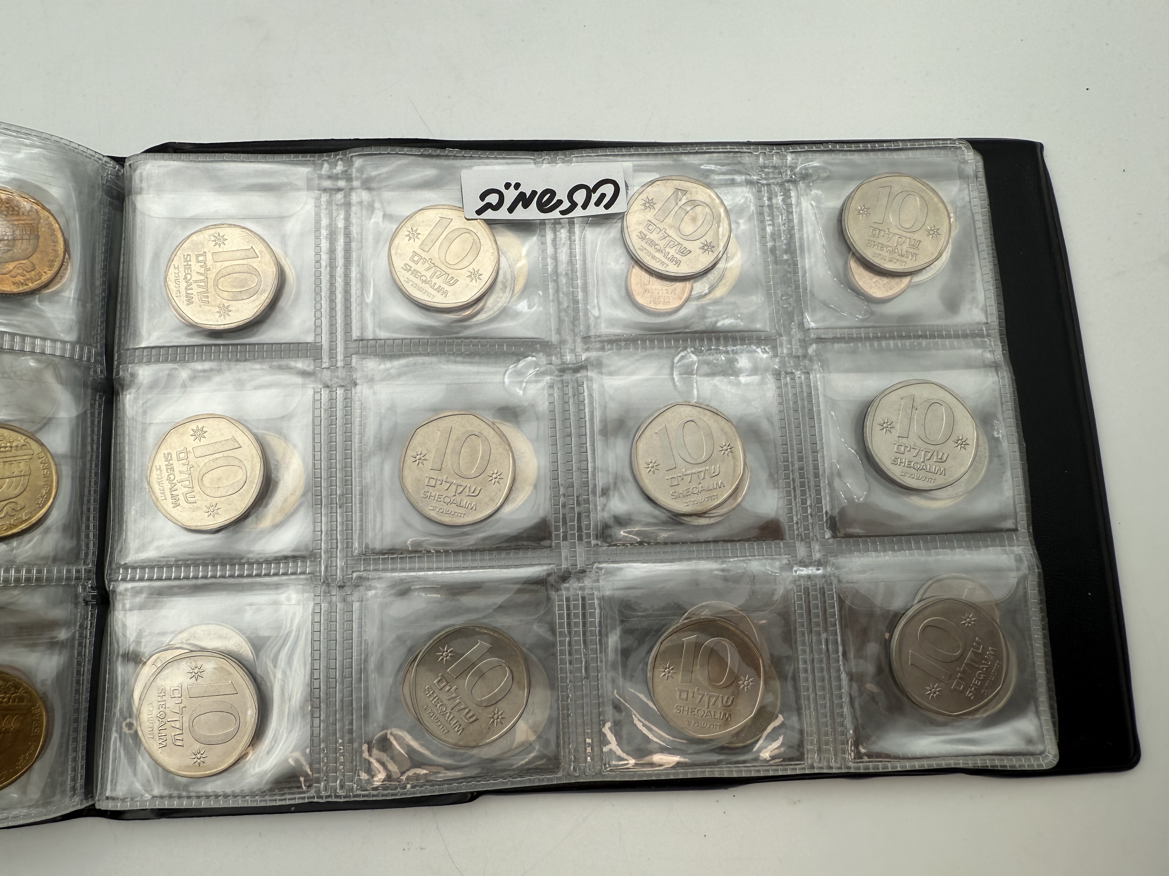 Israel - A collection of several hundred coins arranged in a special coin album, various conditions and years - 1 20