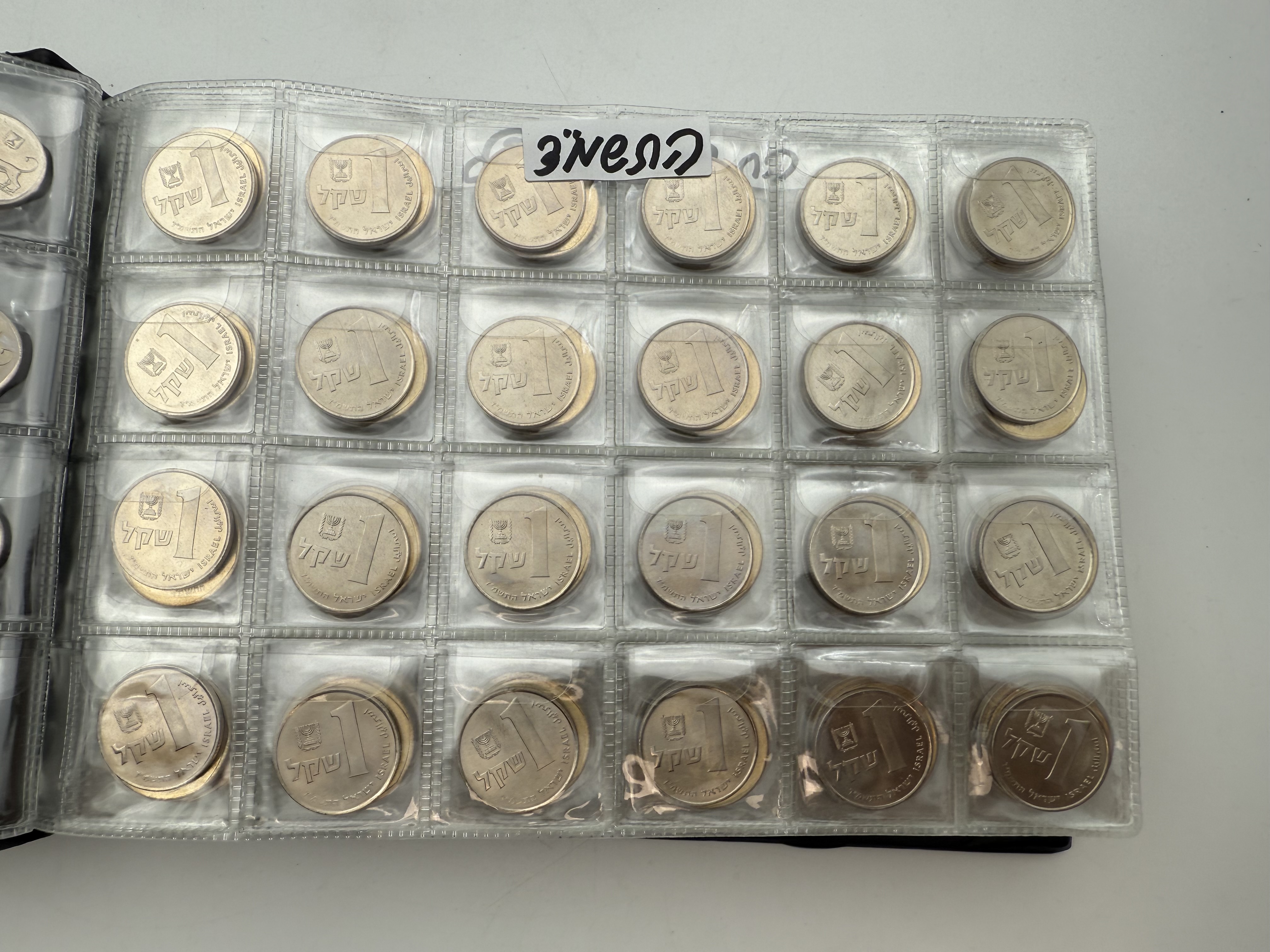 Israel - A collection of several hundred coins arranged in a special coin album, various conditions and years - 1 36