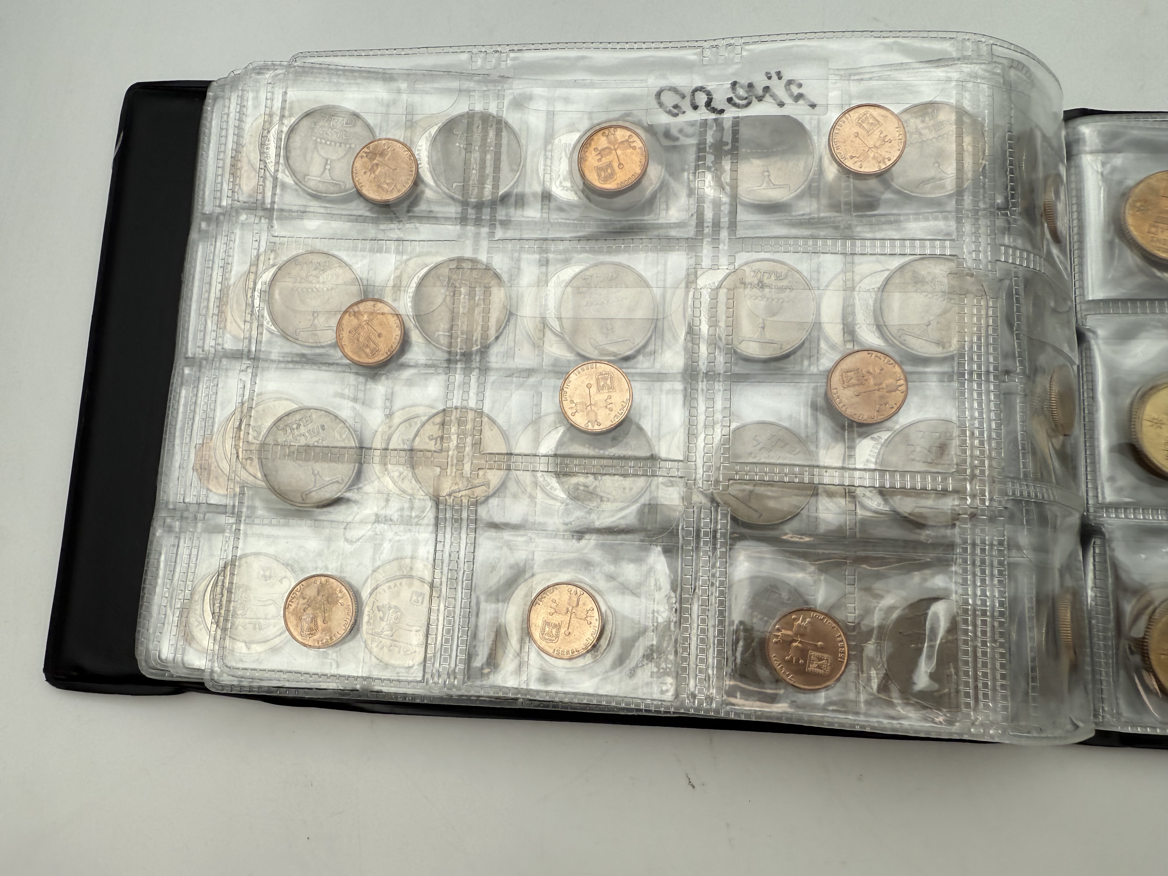 Israel - A collection of several hundred coins arranged in a special coin album, various conditions and years - 1 17