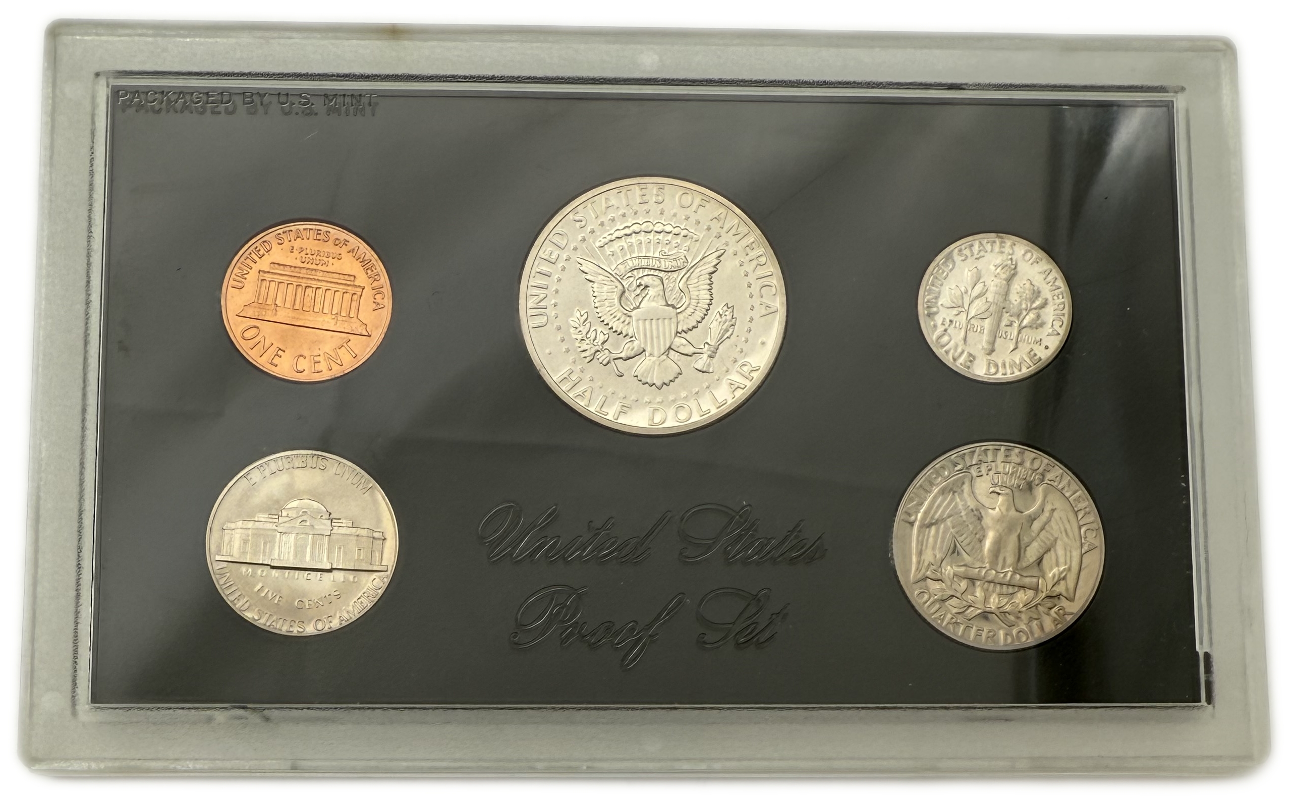 USA - Lot of 7 coin sets from different years, all in their original cases, UNC condition - 1 11