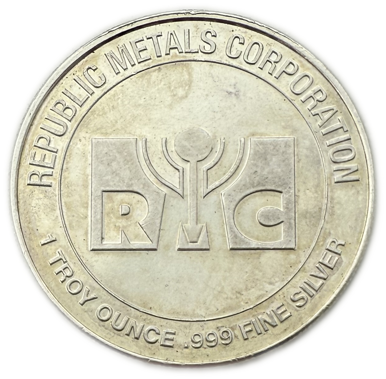 USA - 1 Ounce - Republic Metals Corporation - Silver 999, 31.1g, 39mm - 1 0