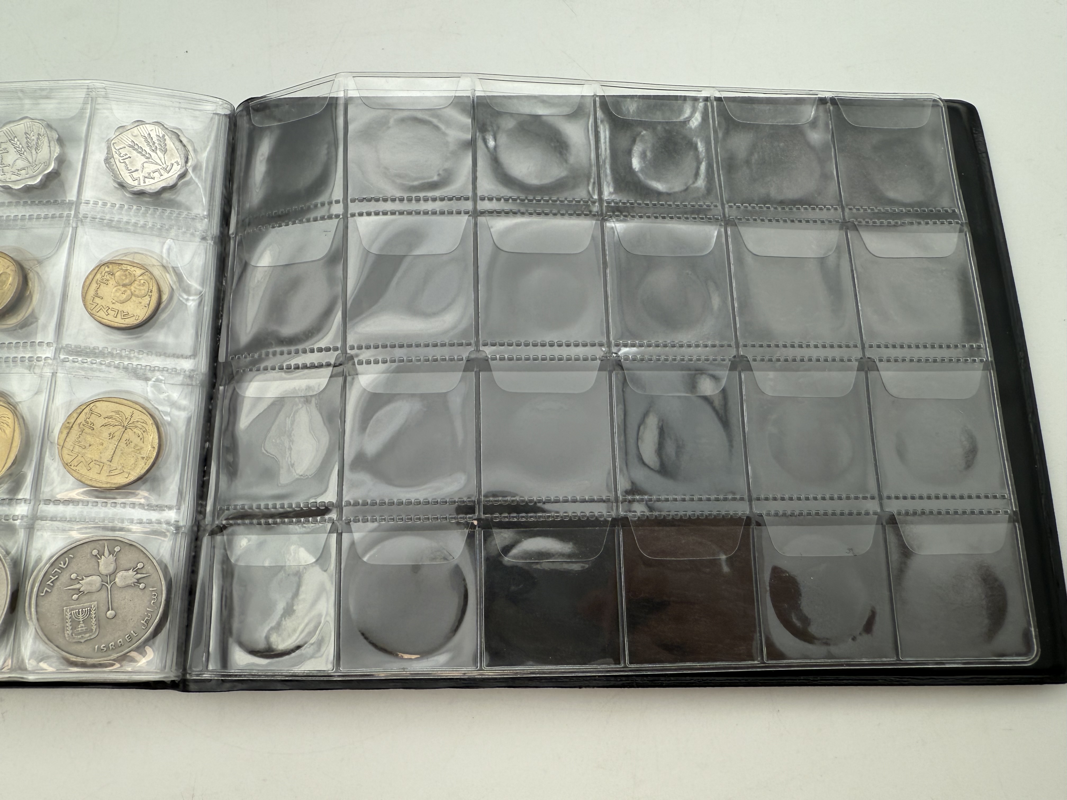 Israel - A collection of several hundred coins arranged in a special coin album, various conditions and years - 1 13
