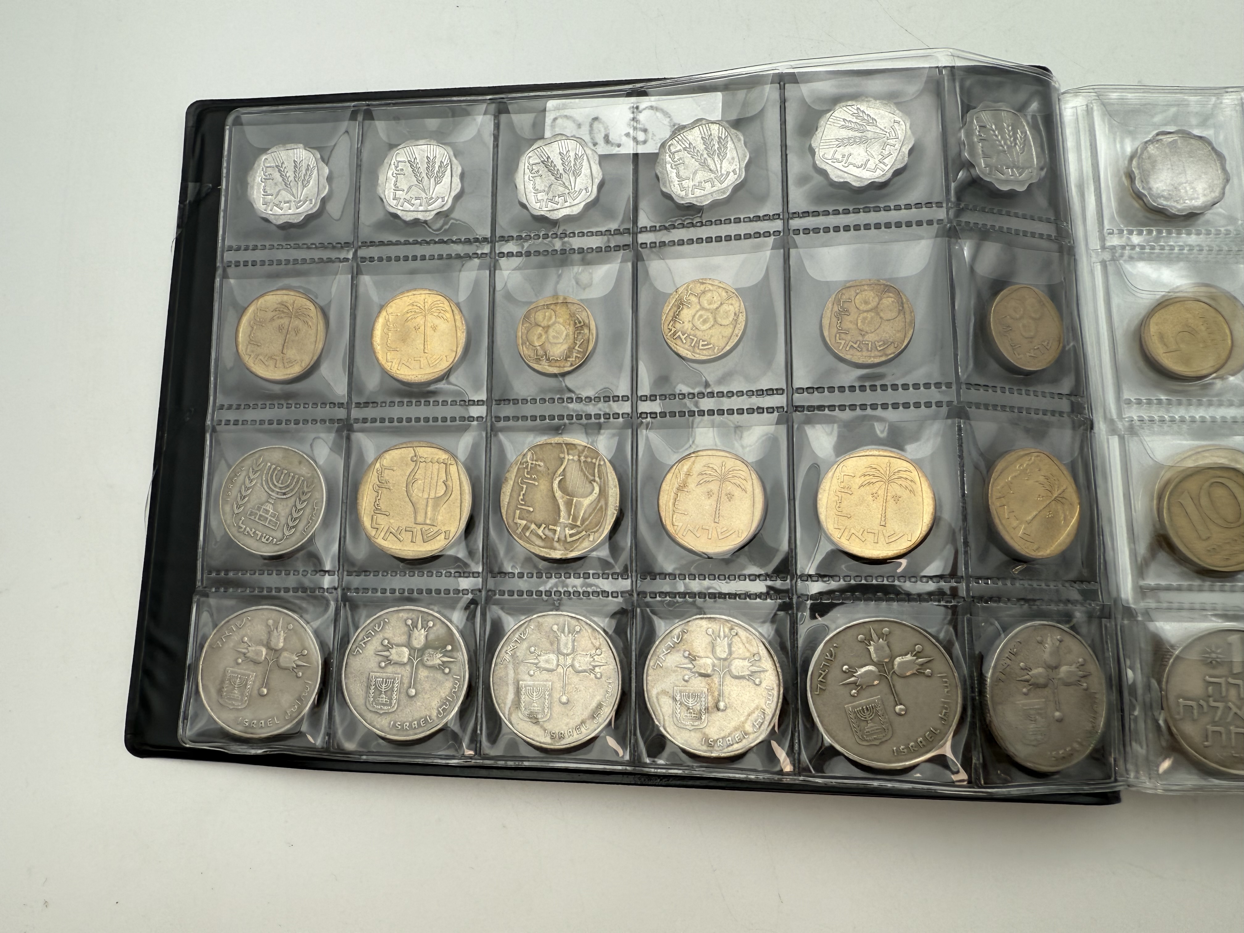 Israel - A collection of several hundred coins arranged in a special coin album, various conditions and years - 1 17