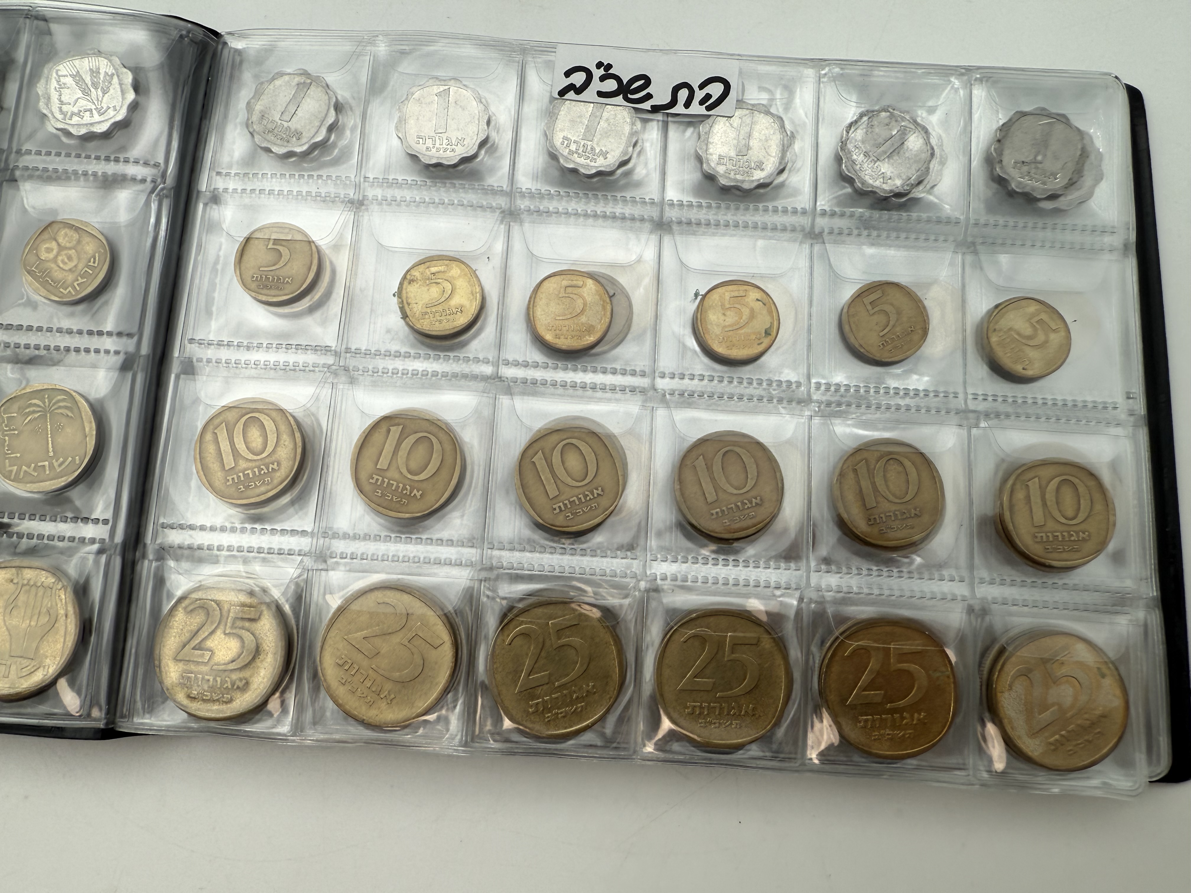 Israel - A collection of several hundred coins arranged in a special coin album, various conditions and years - 1 41