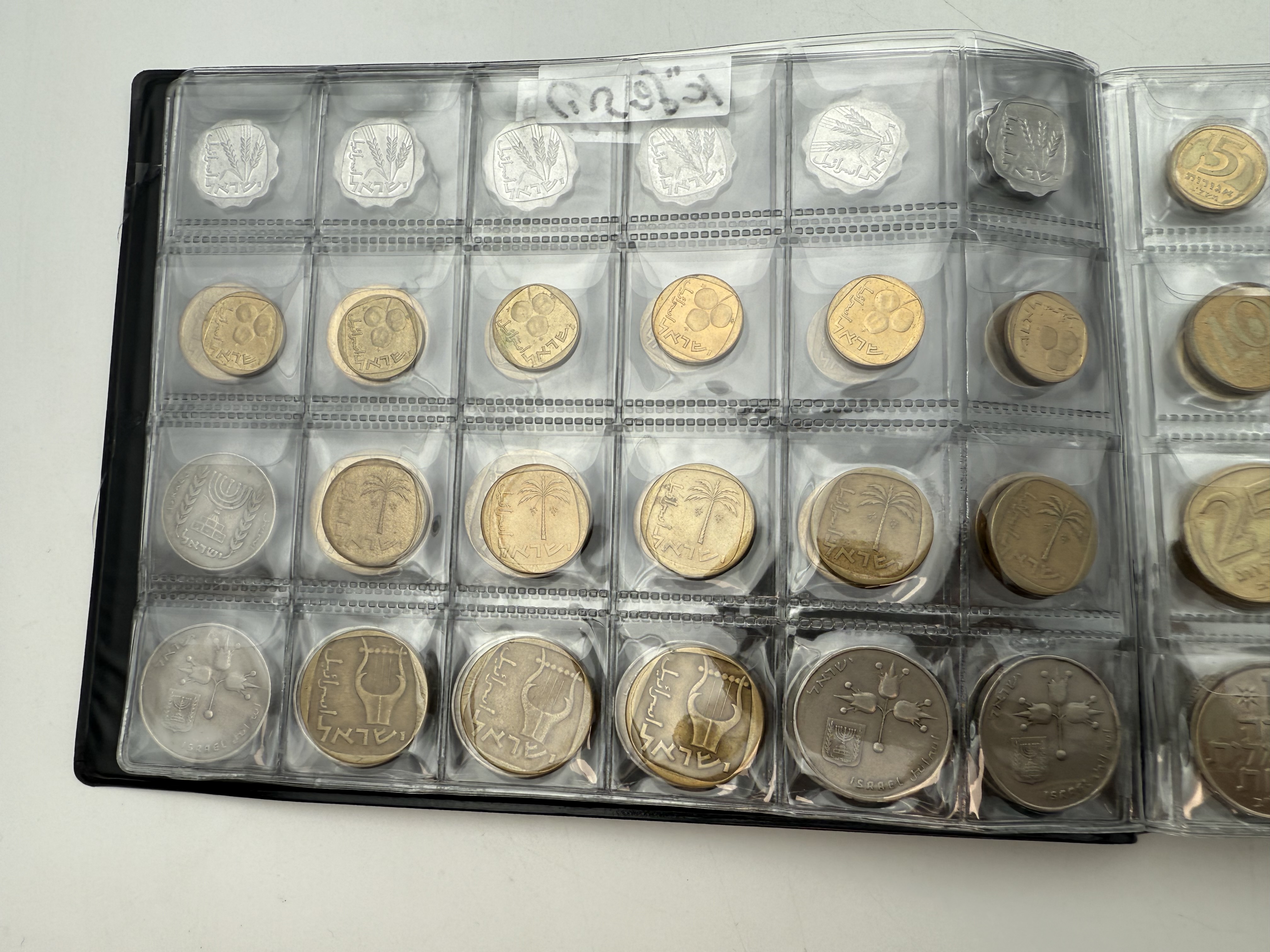 Israel - A collection of several hundred coins arranged in a special coin album, various conditions and years - 1 19