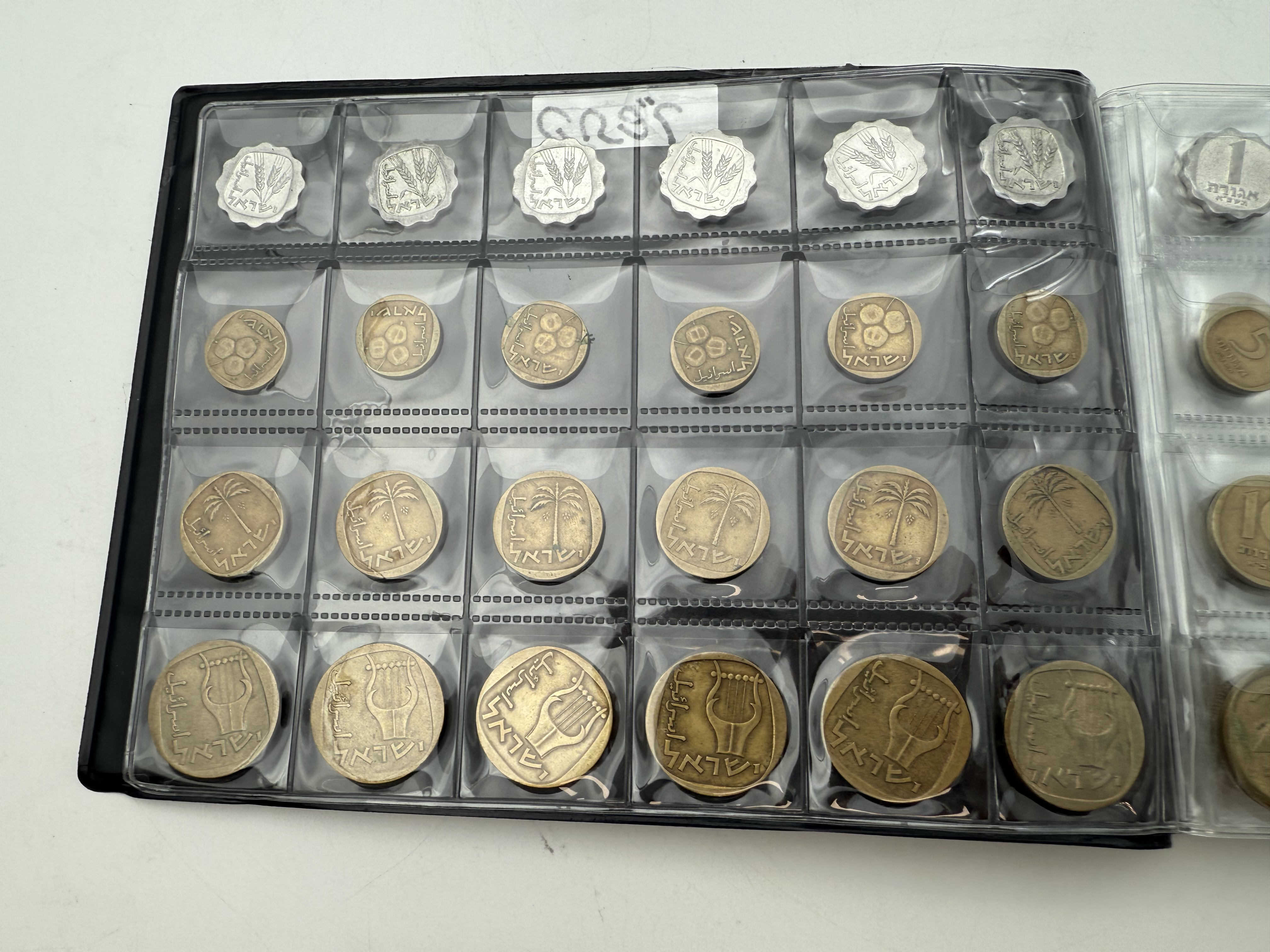 Israel - A collection of several hundred coins arranged in a special coin album, various conditions and years - 1 33