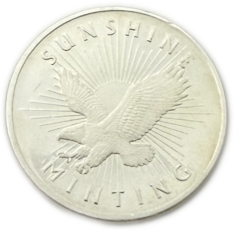 USA - 1 Ounce - Sunshine Mint - Silver 999, 31.1g, 38.5mm - 1 0