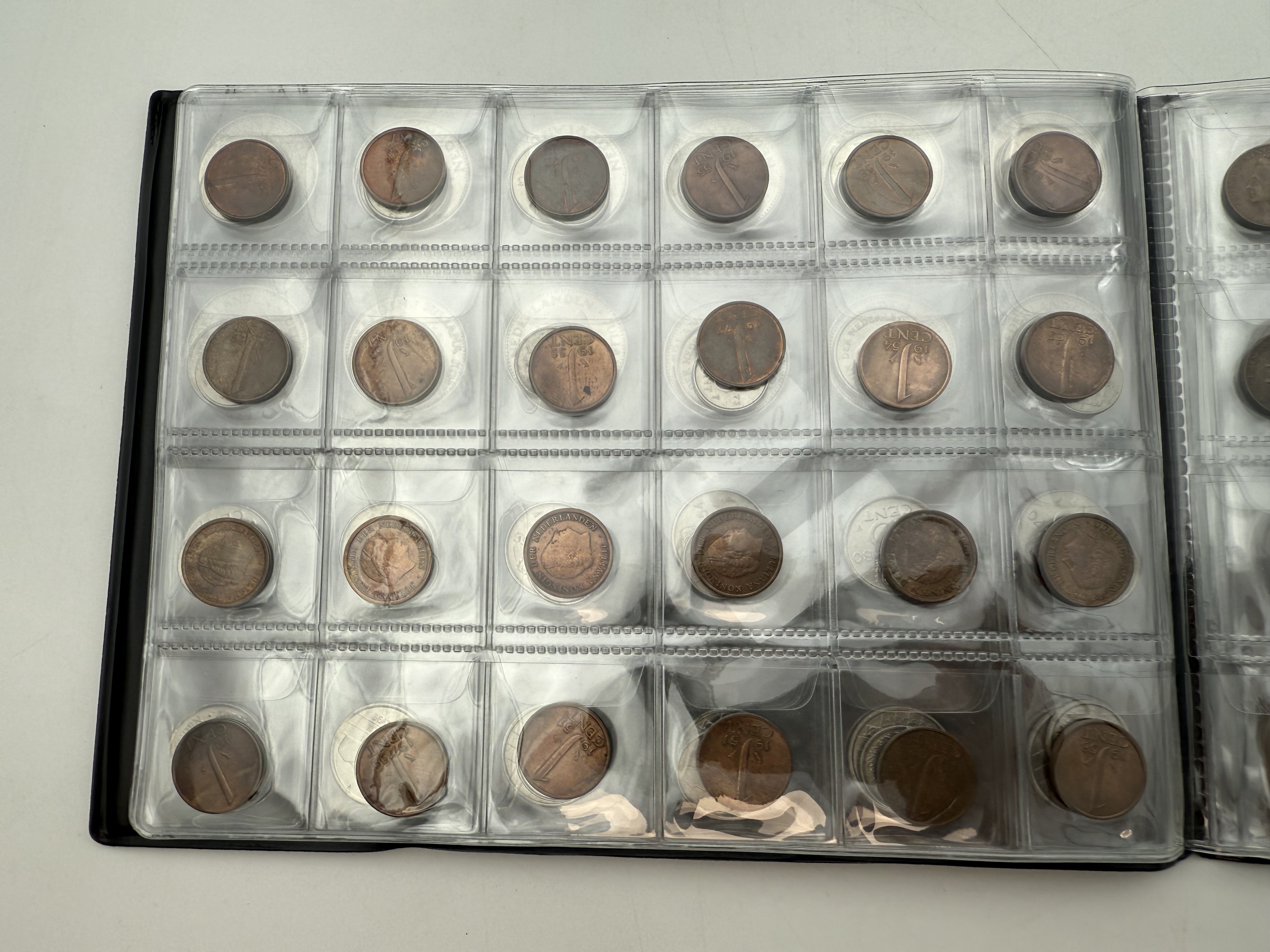 Sweden / Netherlands - A collection of several hundred coins arranged in a special coin album, various conditions ... - 1 20