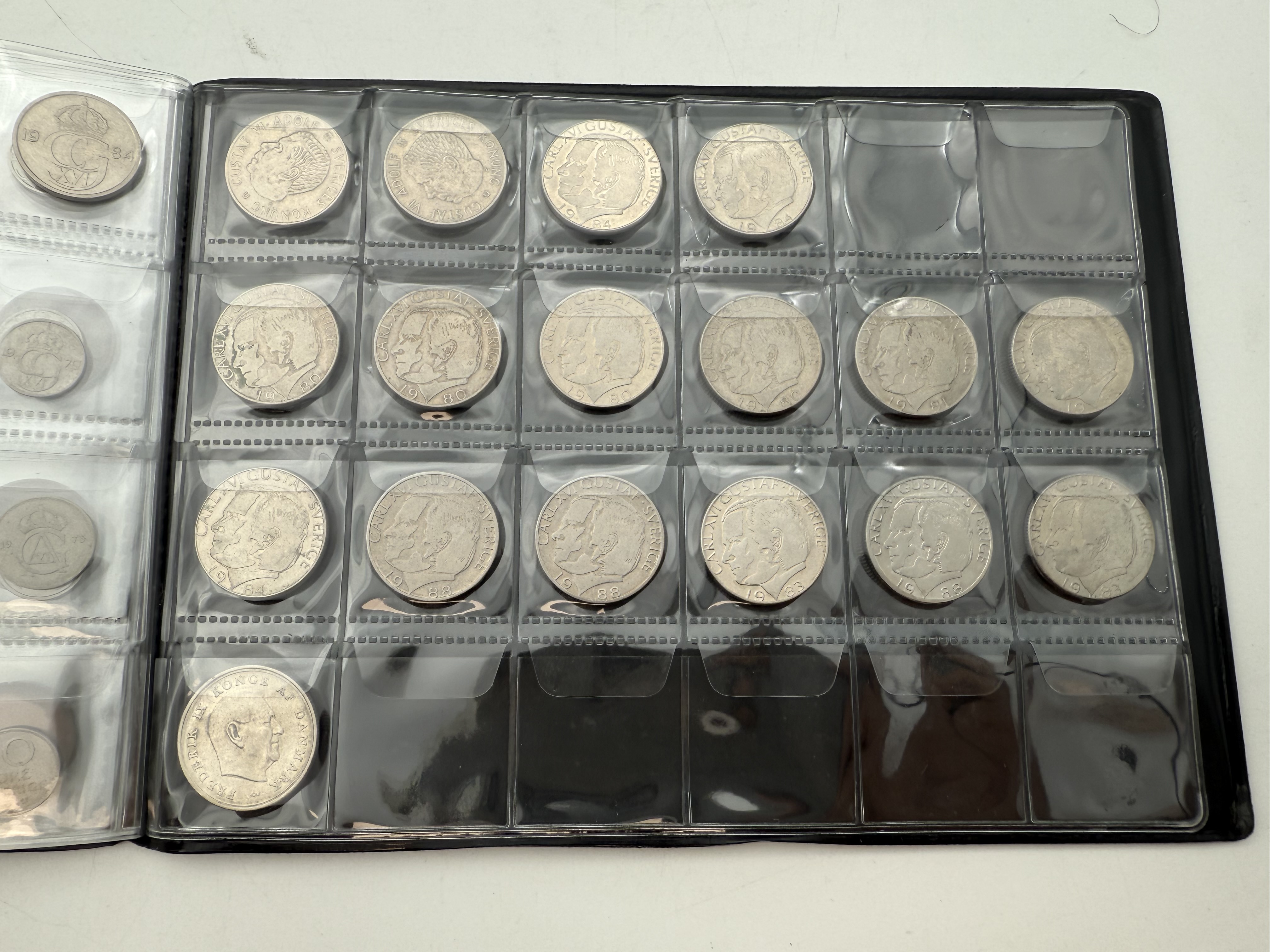 Sweden / Netherlands - A collection of several hundred coins arranged in a special coin album, various conditions ... - 1 12