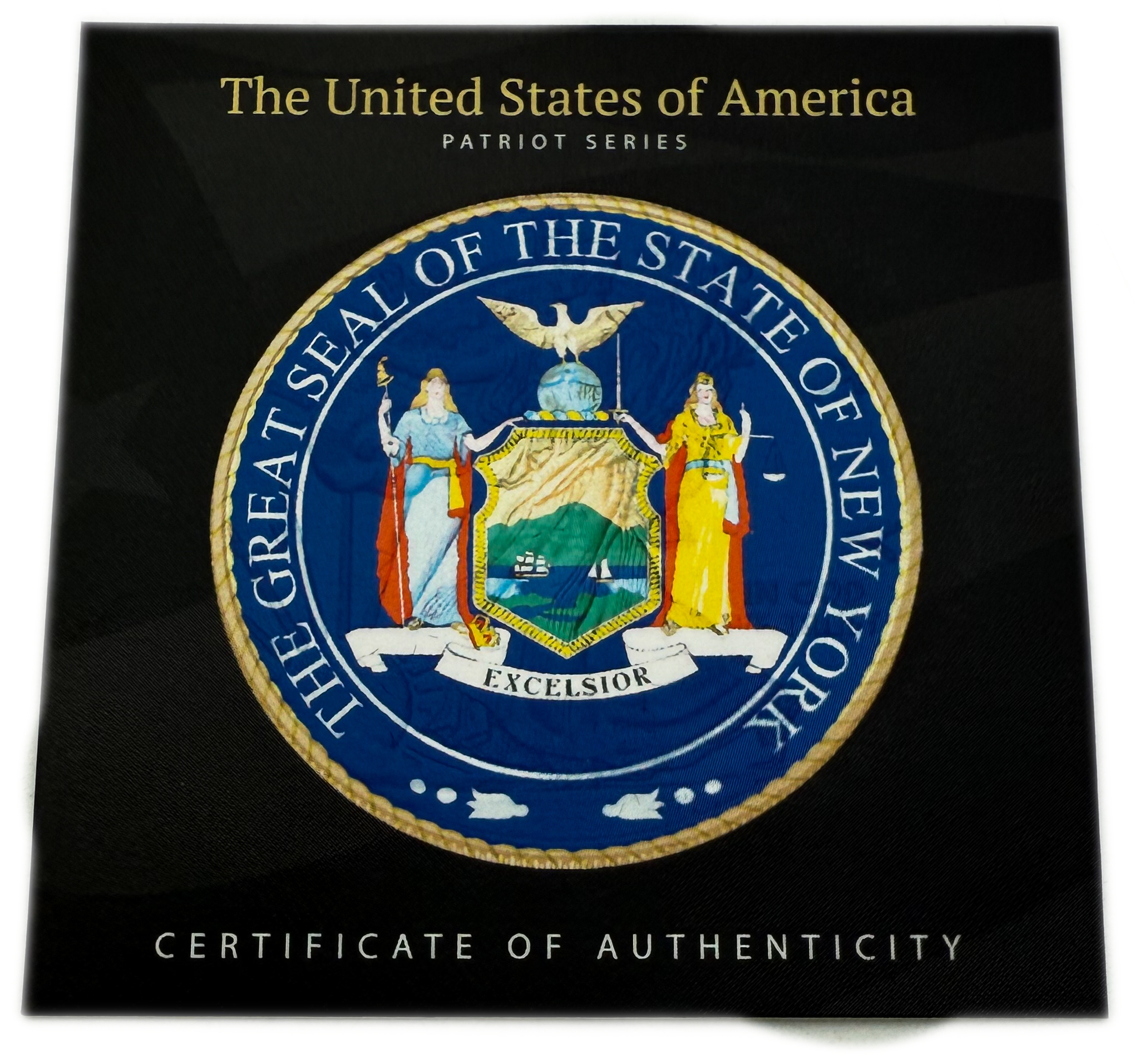 USA - 1 Dollar 2017 - The Great Seal Of The State Of New York - Silver 999, 31.1g - 250 Mintage - 1 2
