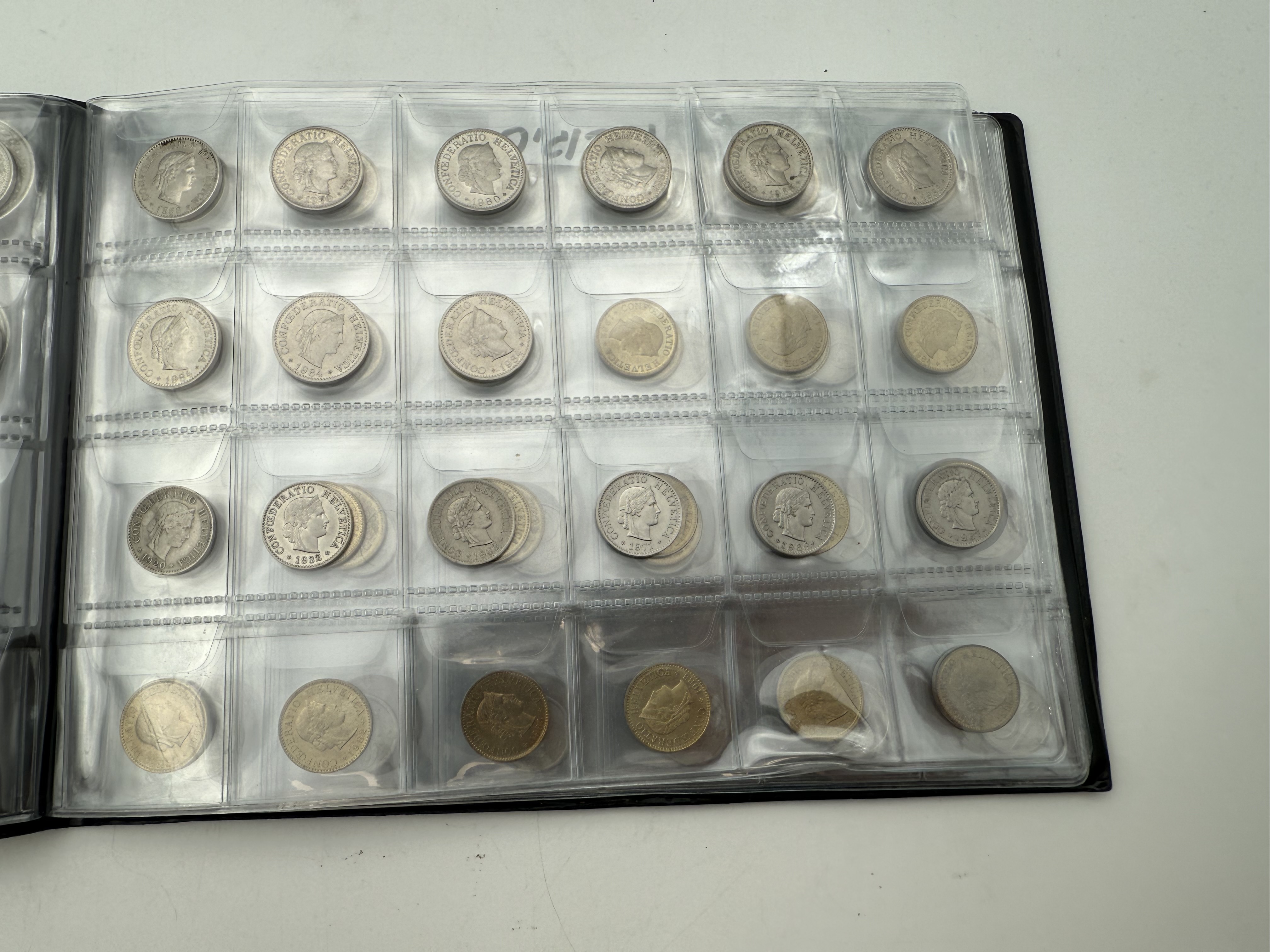 Switzerland / Norway - A collection of several hundred coins arranged in a special coin album, various conditions ... - 1 15