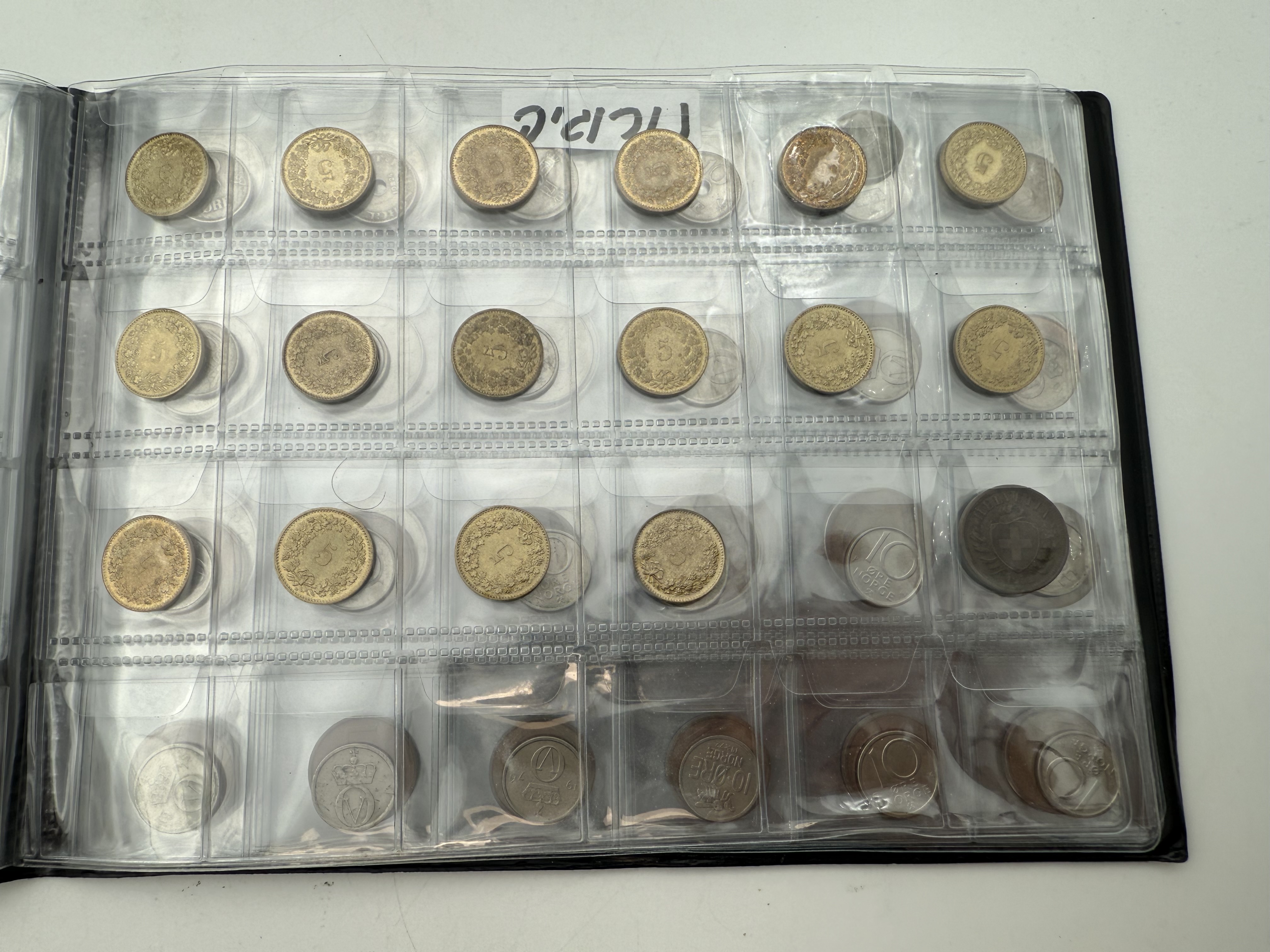 Switzerland / Norway - A collection of several hundred coins arranged in a special coin album, various conditions ... - 1 1