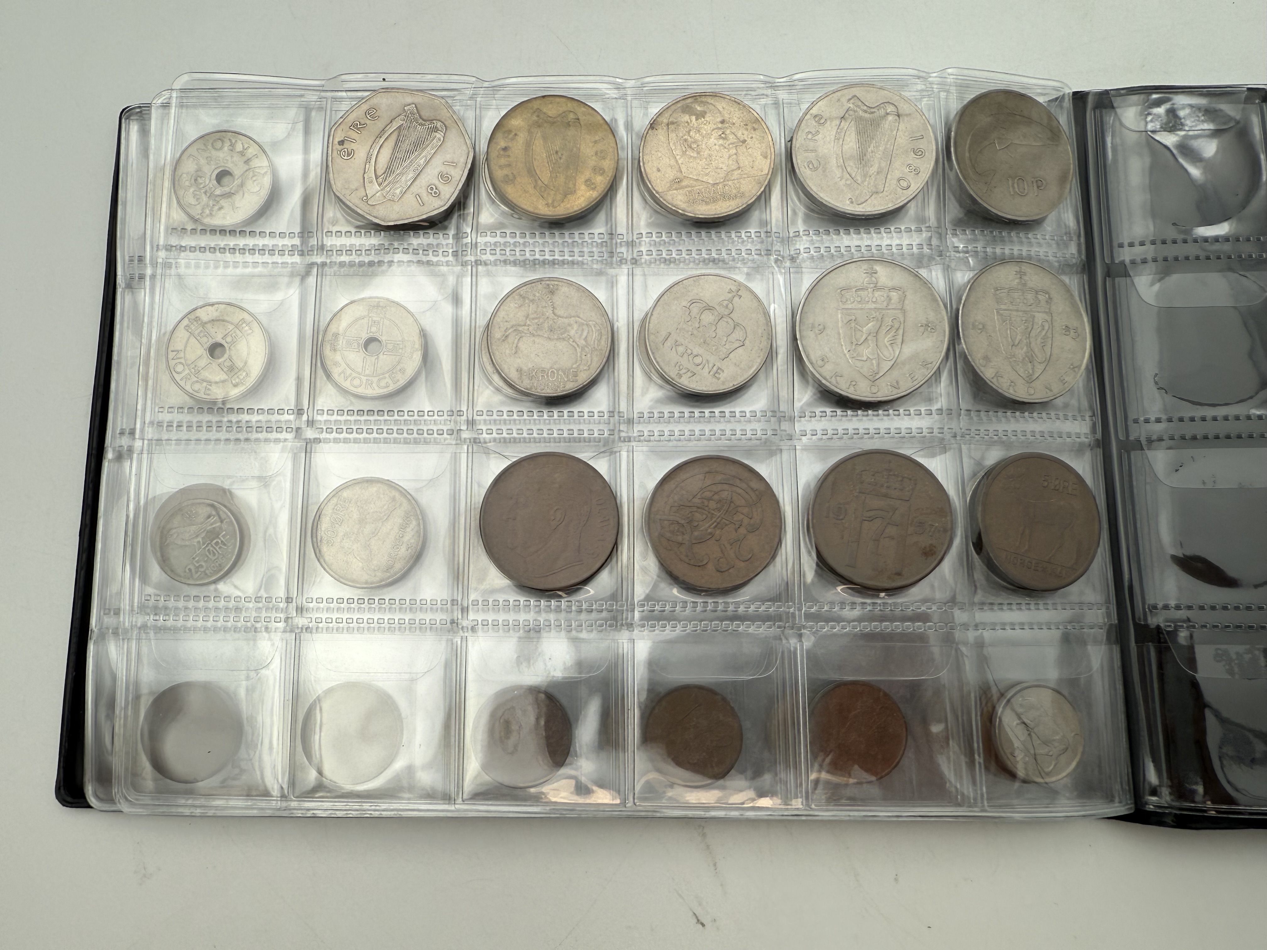 Switzerland / Norway - A collection of several hundred coins arranged in a special coin album, various conditions ... - 1 10