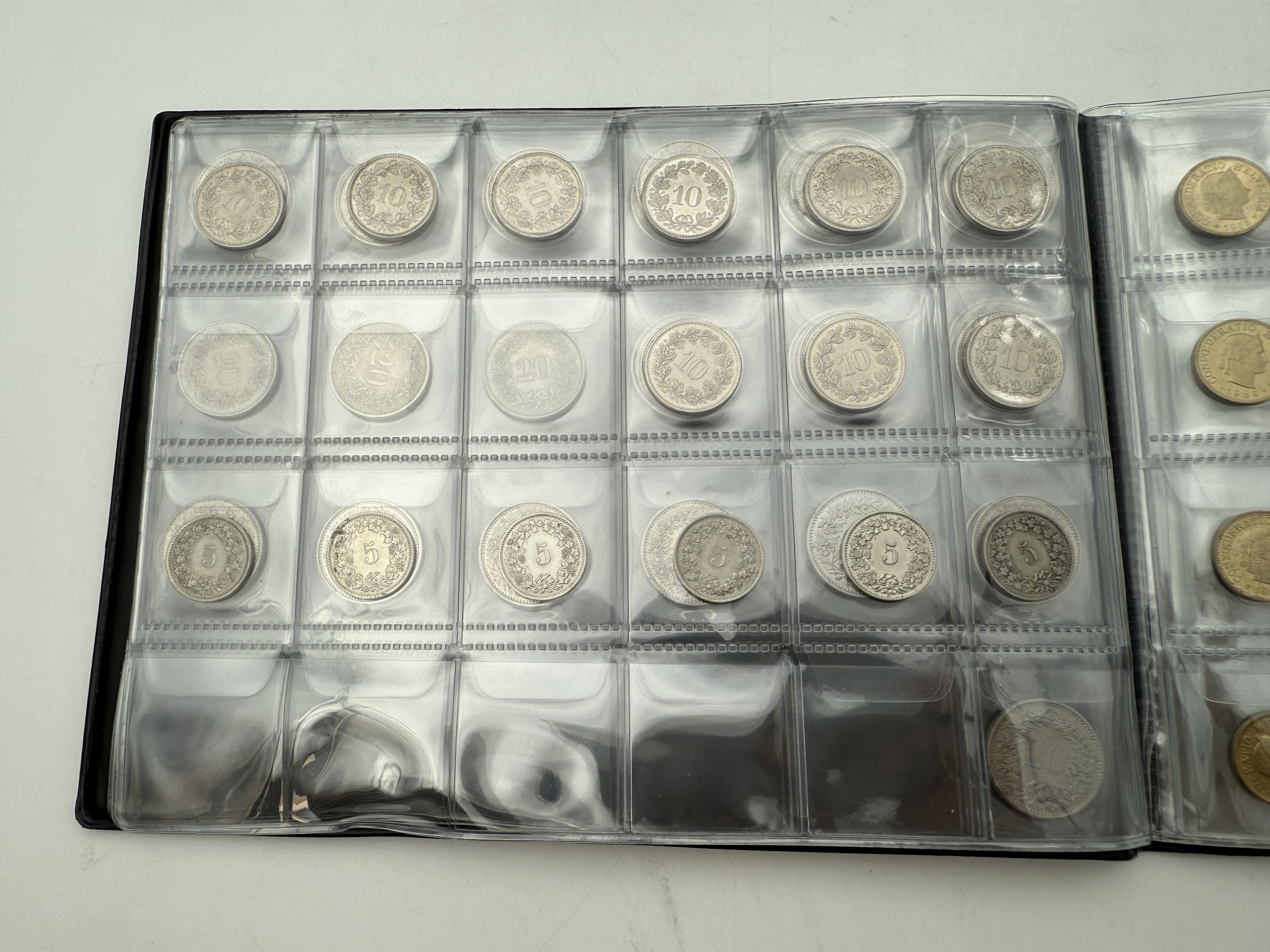 Switzerland / Norway - A collection of several hundred coins arranged in a special coin album, various conditions ... - 1 16