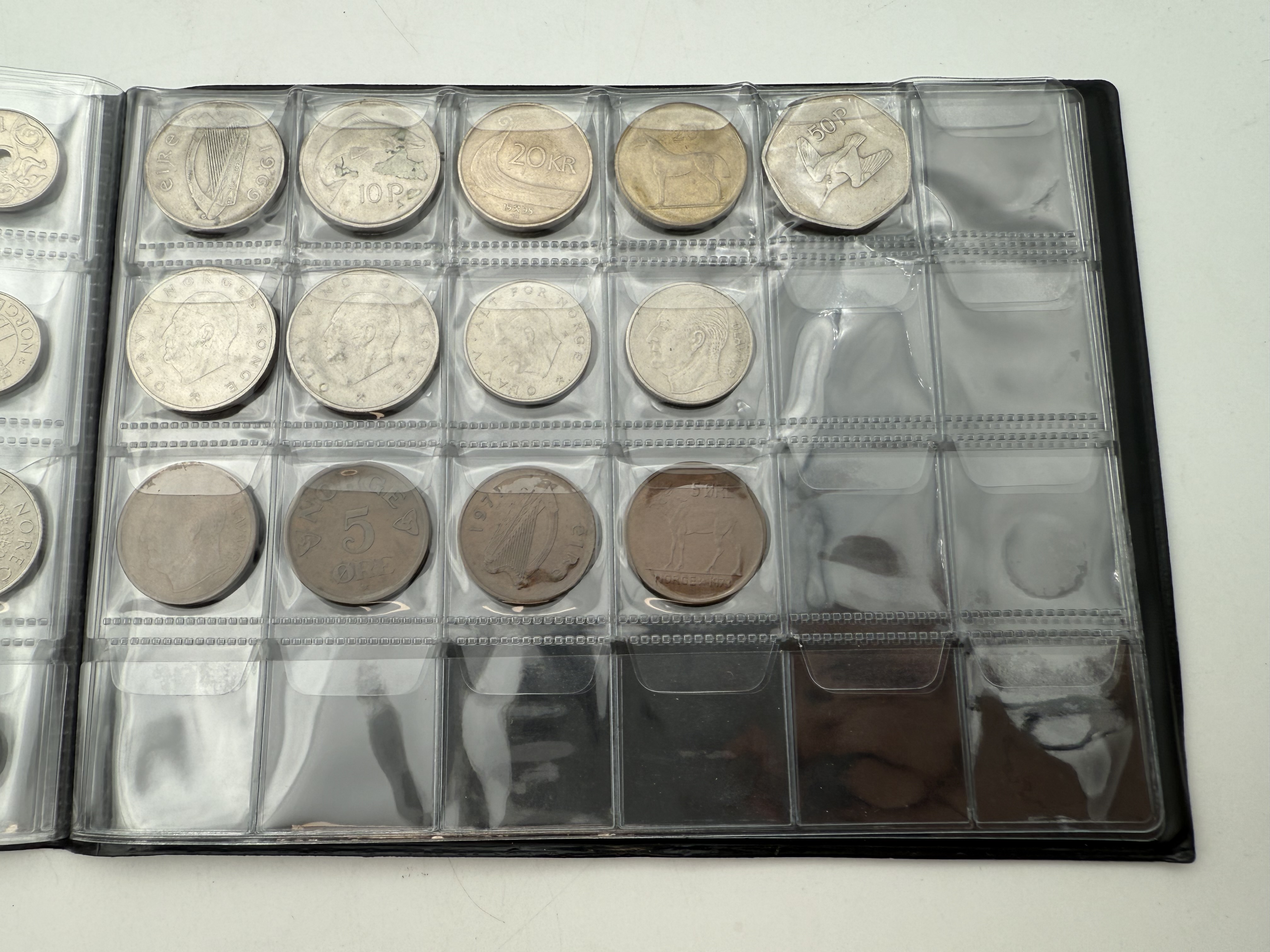 Switzerland / Norway - A collection of several hundred coins arranged in a special coin album, various conditions ... - 1 9