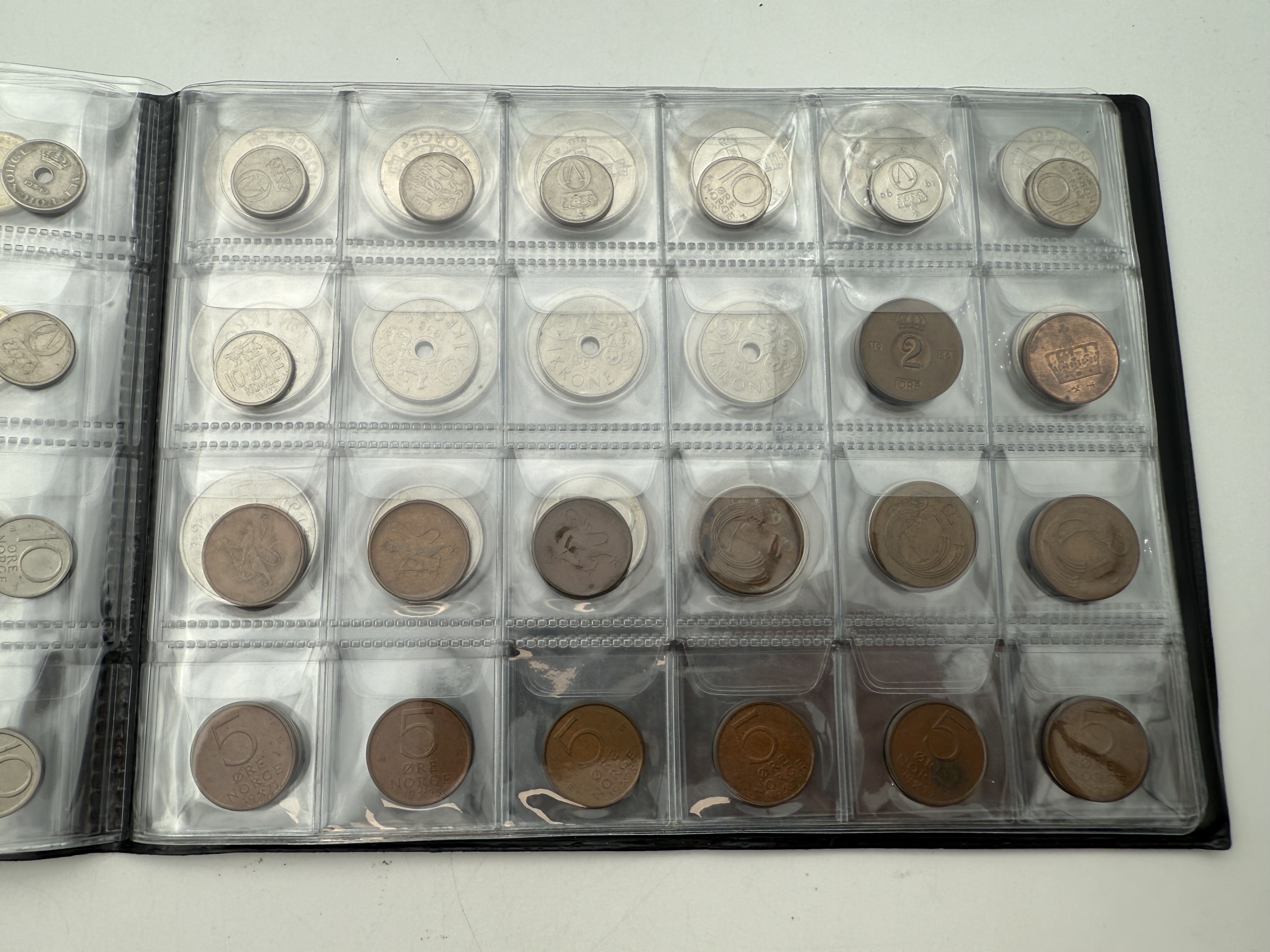Switzerland / Norway - A collection of several hundred coins arranged in a special coin album, various conditions ... - 1 5