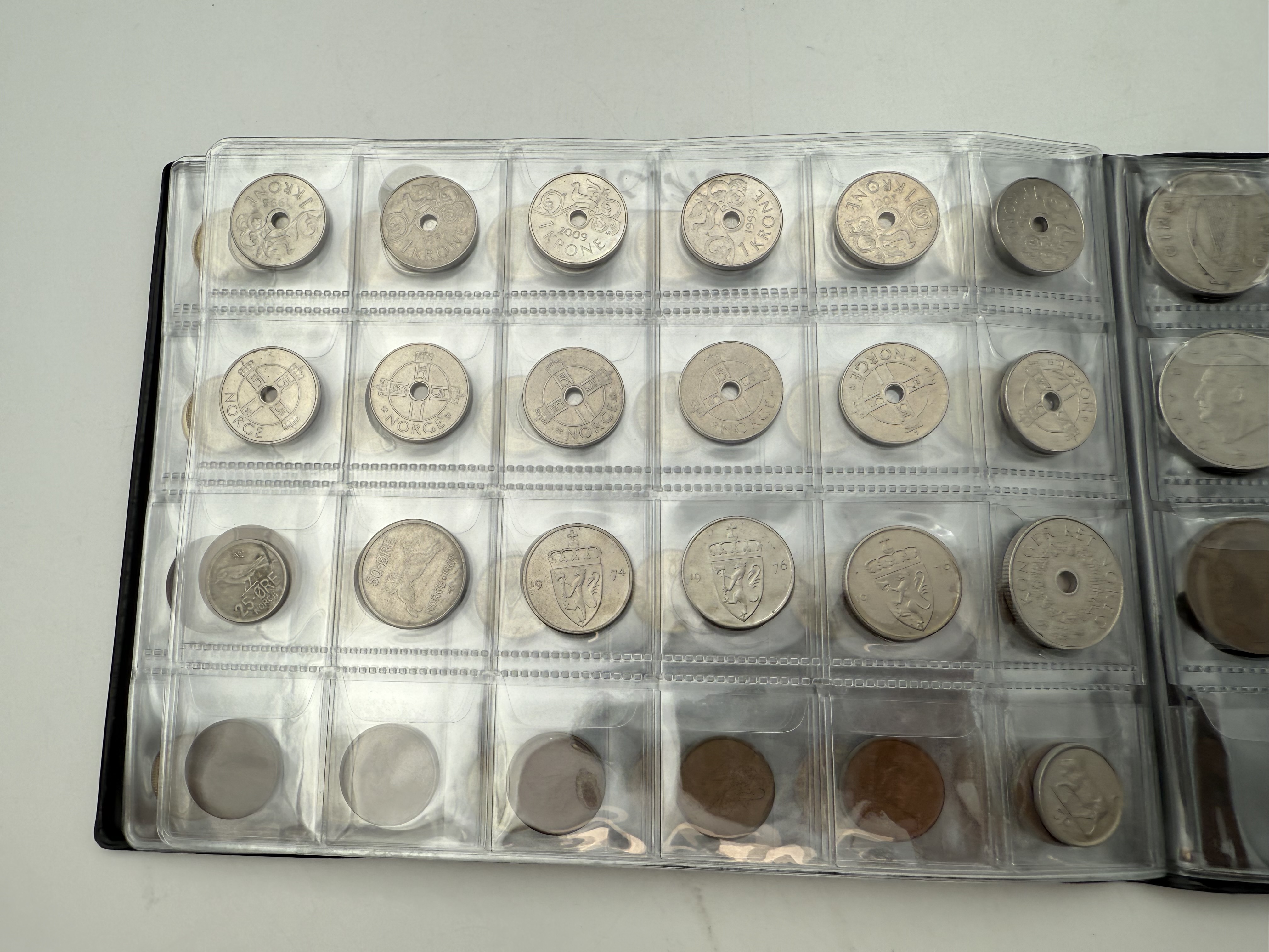 Switzerland / Norway - A collection of several hundred coins arranged in a special coin album, various conditions ... - 1 8