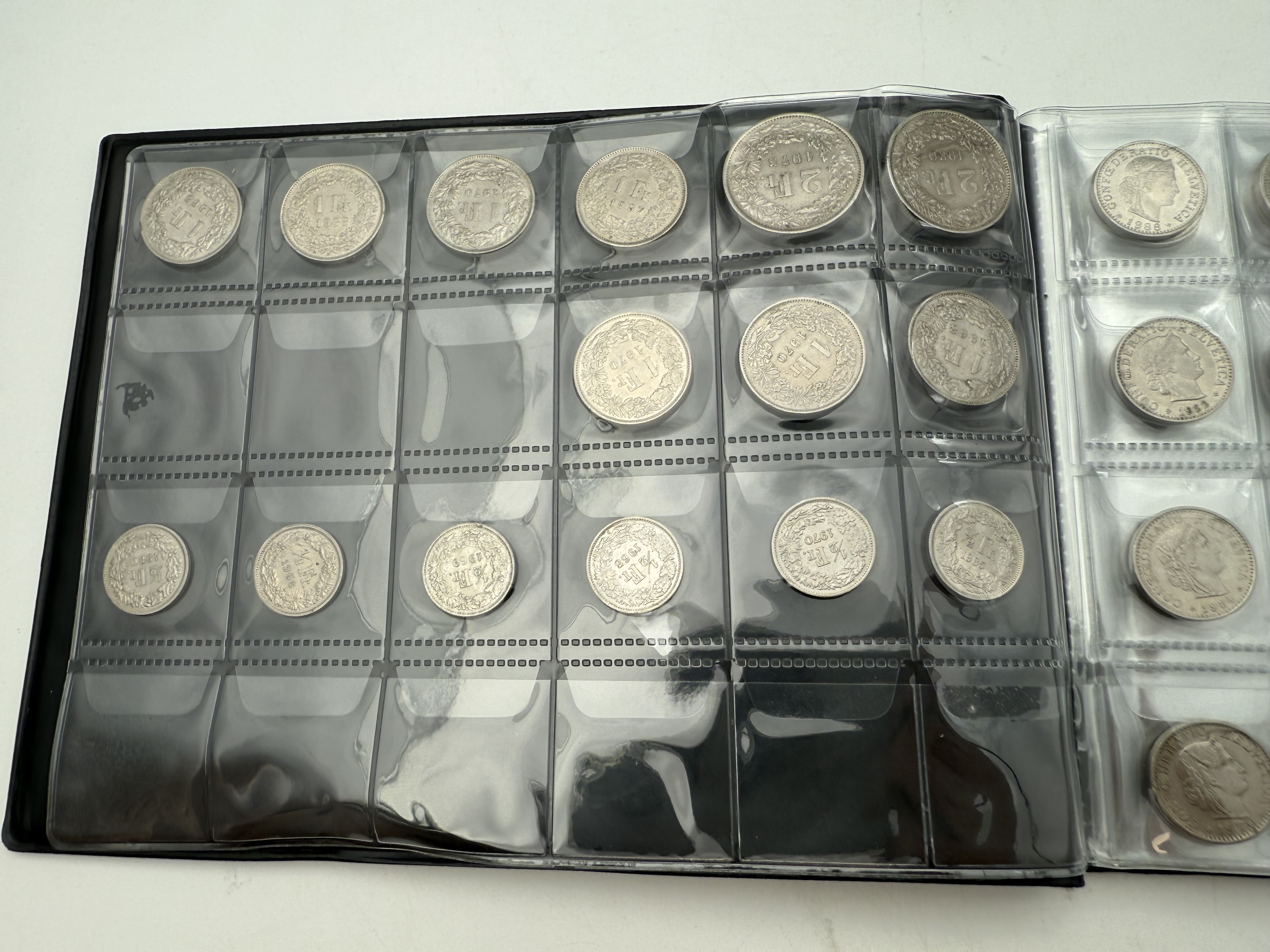 Switzerland / Norway - A collection of several hundred coins arranged in a special coin album, various conditions ... - 1 12