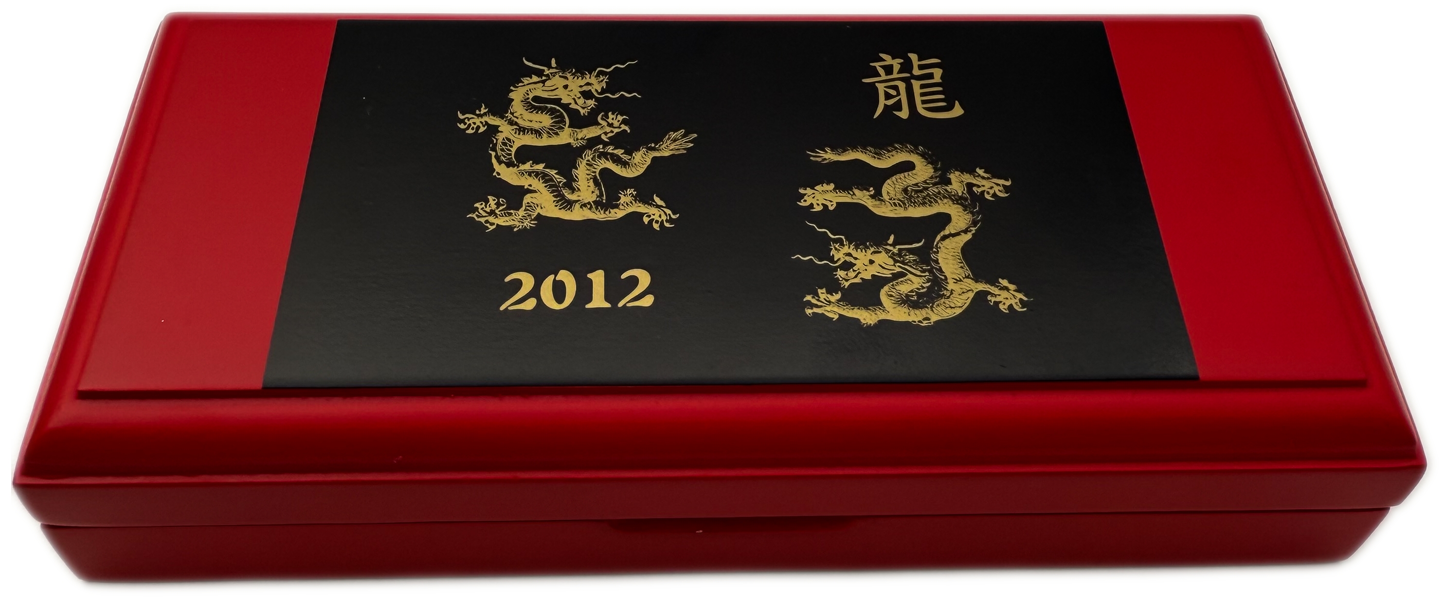 Palau - 5 Dollars 2012 - Year of the Dragon - Silver 999, 31.1g (Total NET 62.2g, 2 OZ), 40mm - 1 5