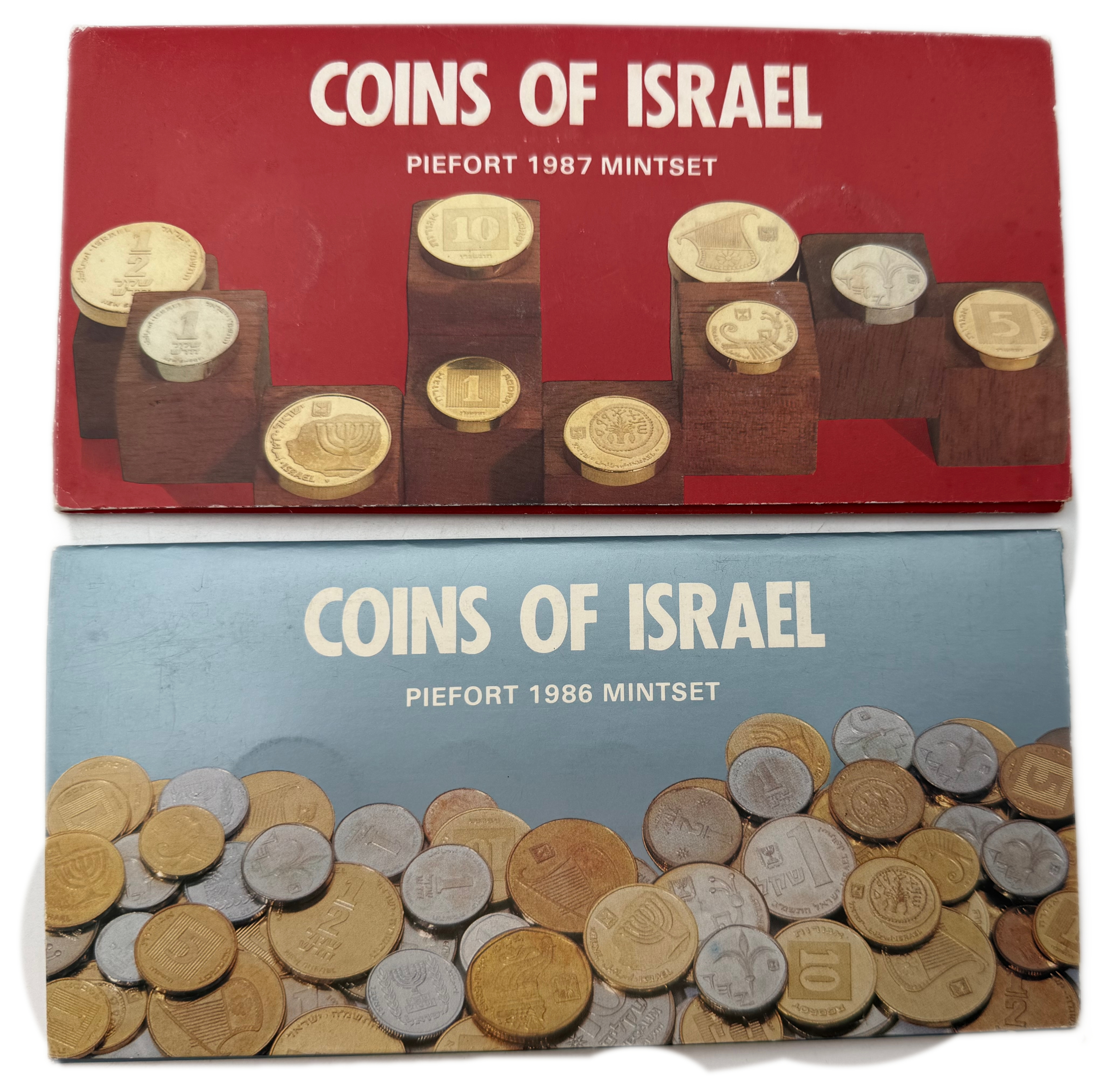 Israel - Set of 7 Coin Sets, 1980' - Issued by the Government Coin and Medal Company - 1 9