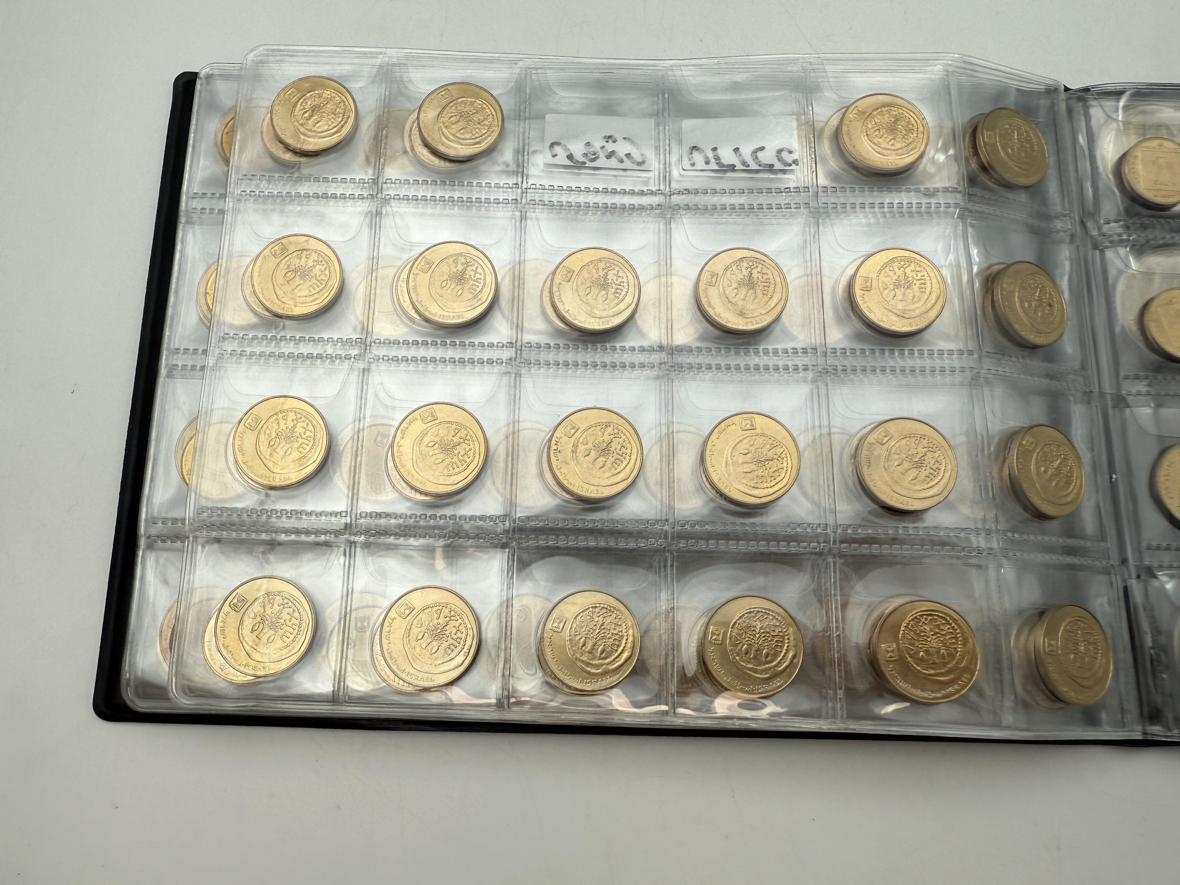 Israel - A collection of several hundred coins arranged in a special coin album, various conditions and years - 1 31