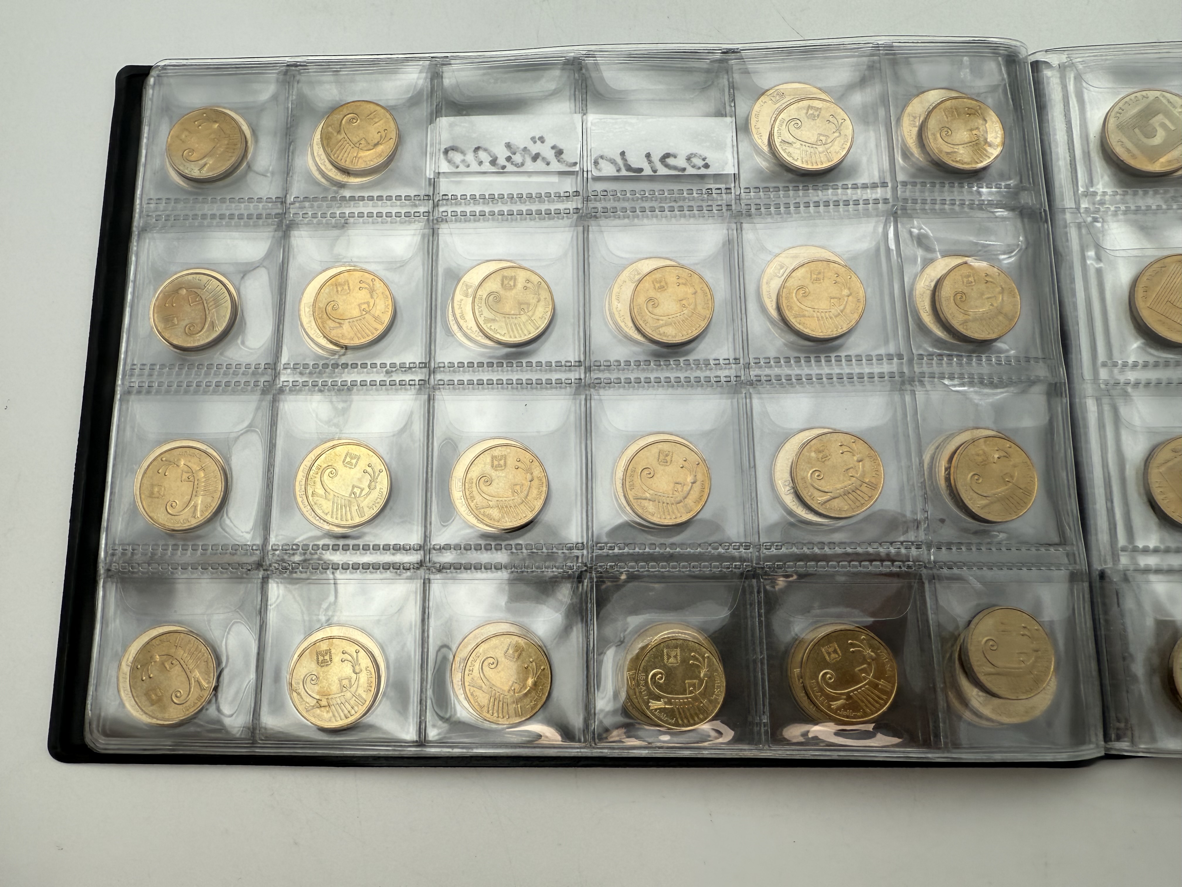 Israel - A collection of several hundred coins arranged in a special coin album, various conditions and years - 1 20