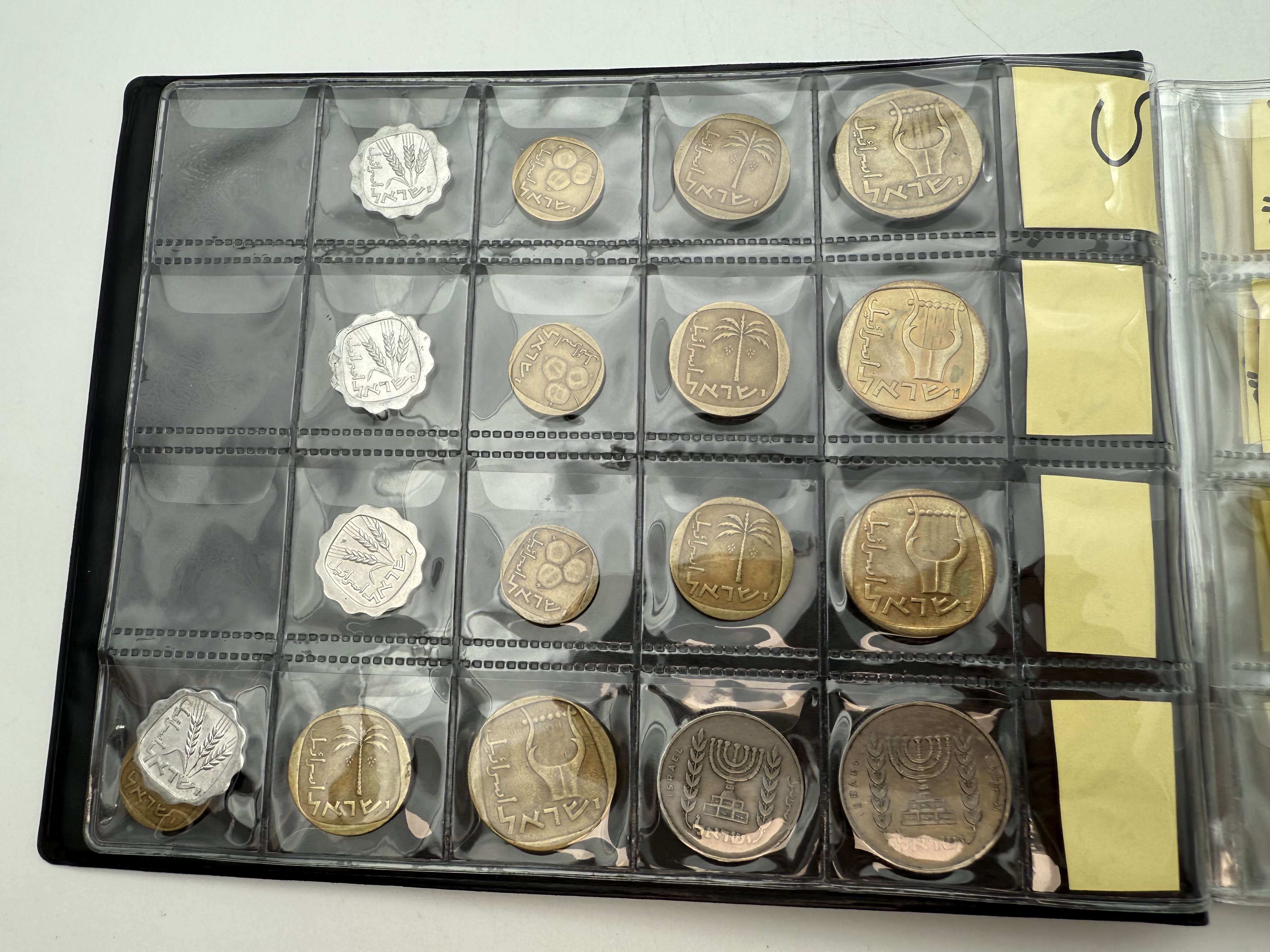 Israel - A collection of several hundred coins arranged in a special coin album, various conditions and years - 1 41