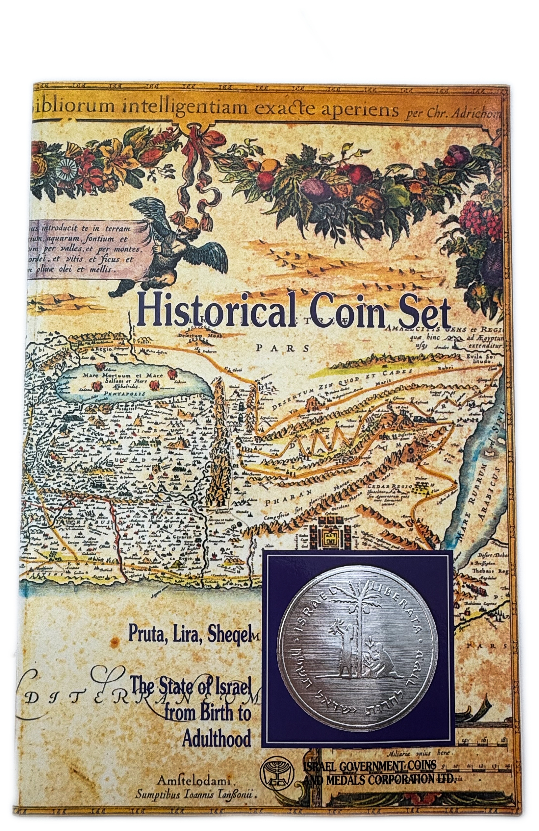 Israel - Collection of 2 different coin sets, "Jerusalem, the City of King David, 3000 Years" and "Historical Coin ... - 1 4