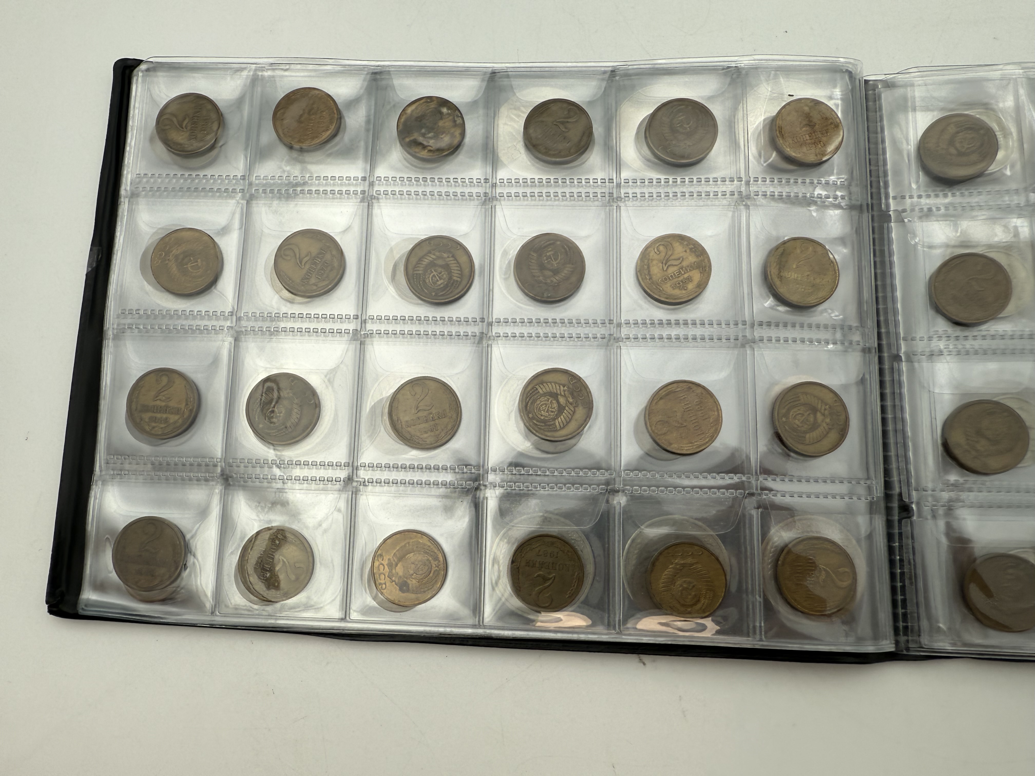 Russia / Soviet Union - A collection of several hundred coins arranged in a special coin album, various conditions ... - 1 20