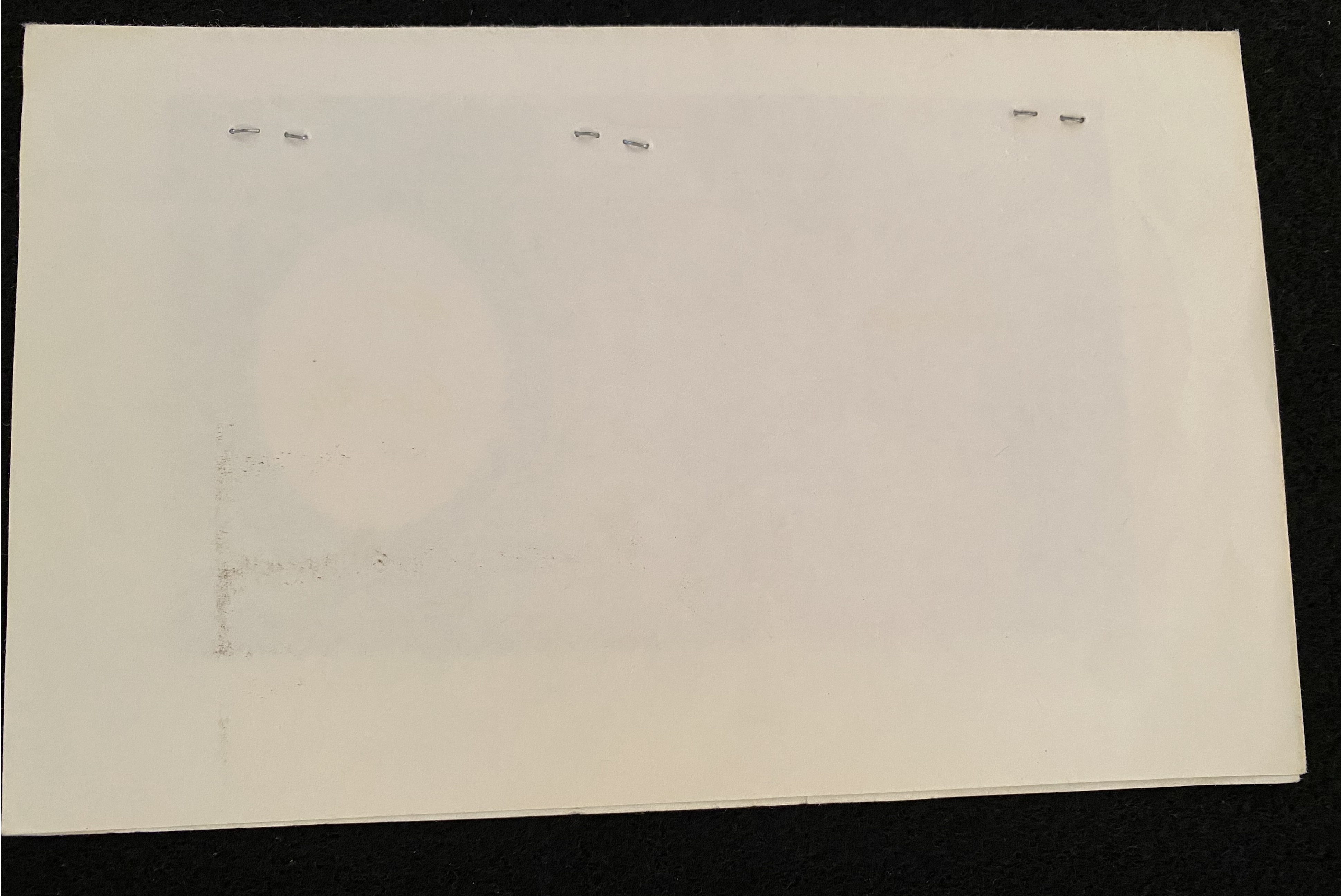 Israel - 10 Pounds (Lirot) 1958, An official notebook that bound 3 banknotes, "Master Machine Proof" stages that ... - 1 6