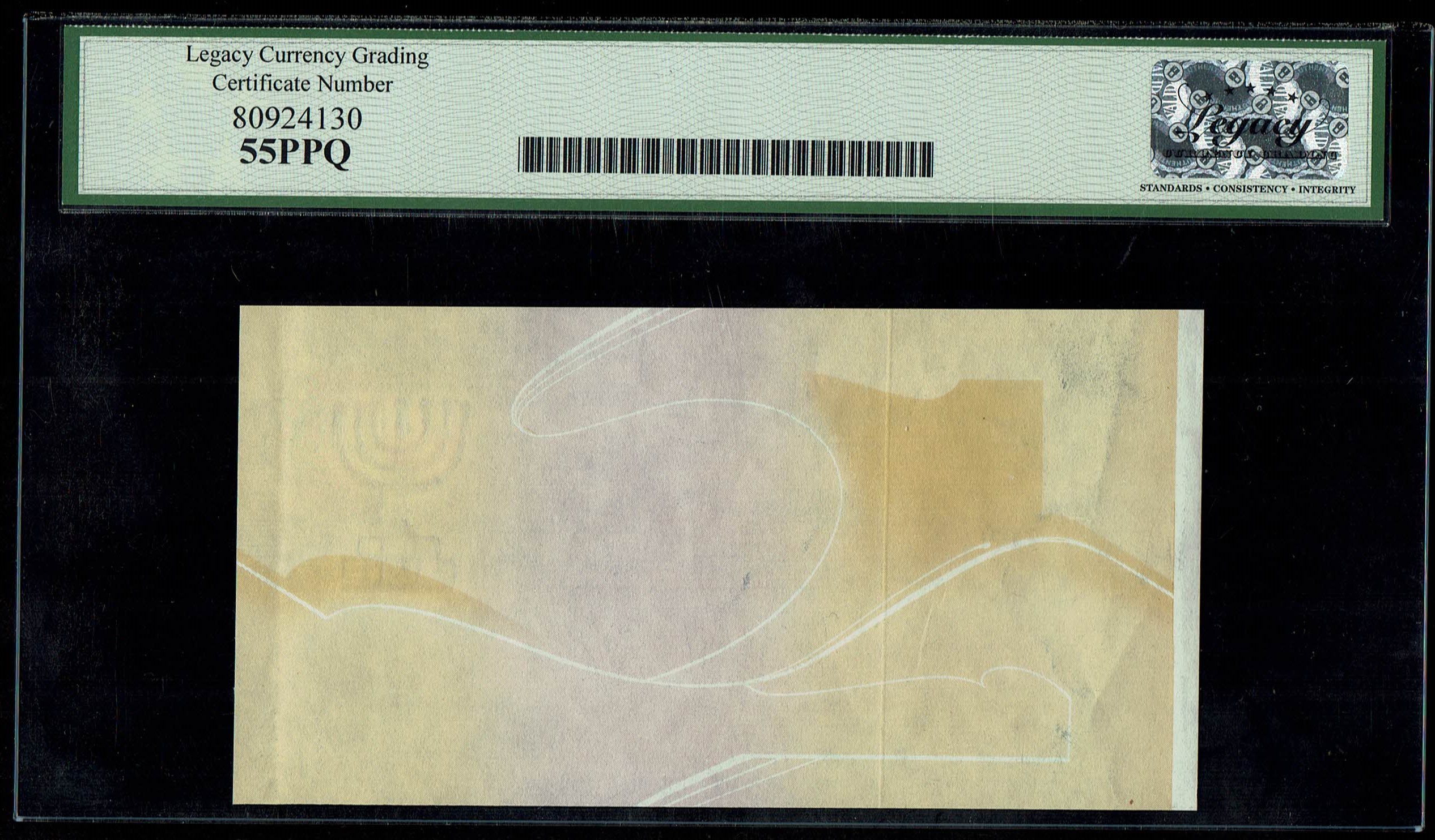 Israel - 1 Pound (Lira) 1955 - Set of 4 different progressive proof banknotes - Legacy 53, 55, 58 PPQ - 1 5
