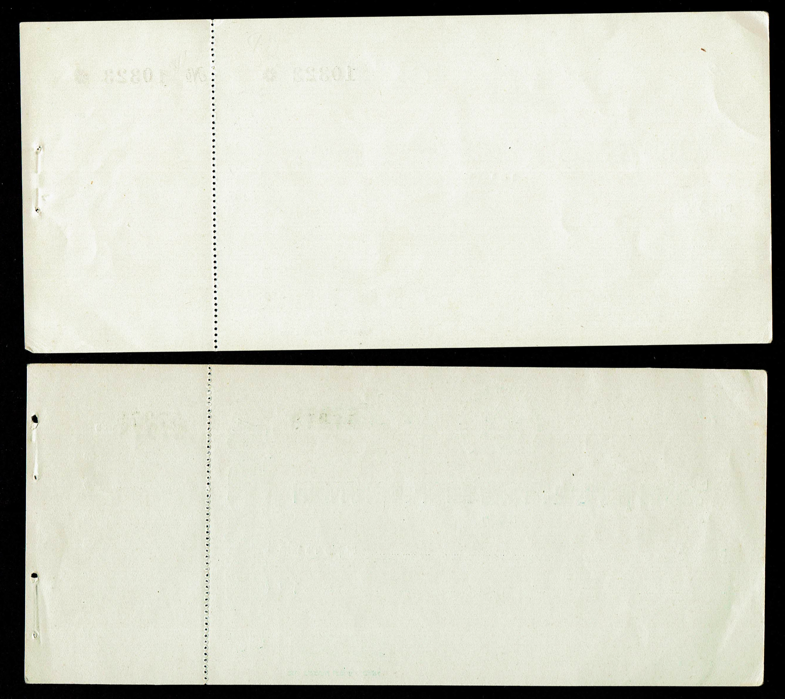 Palestine - Set of Five “White” Checks of the Anglo-Palestine Company - 1920s - All in Hebrew, from Different ... - 1 4