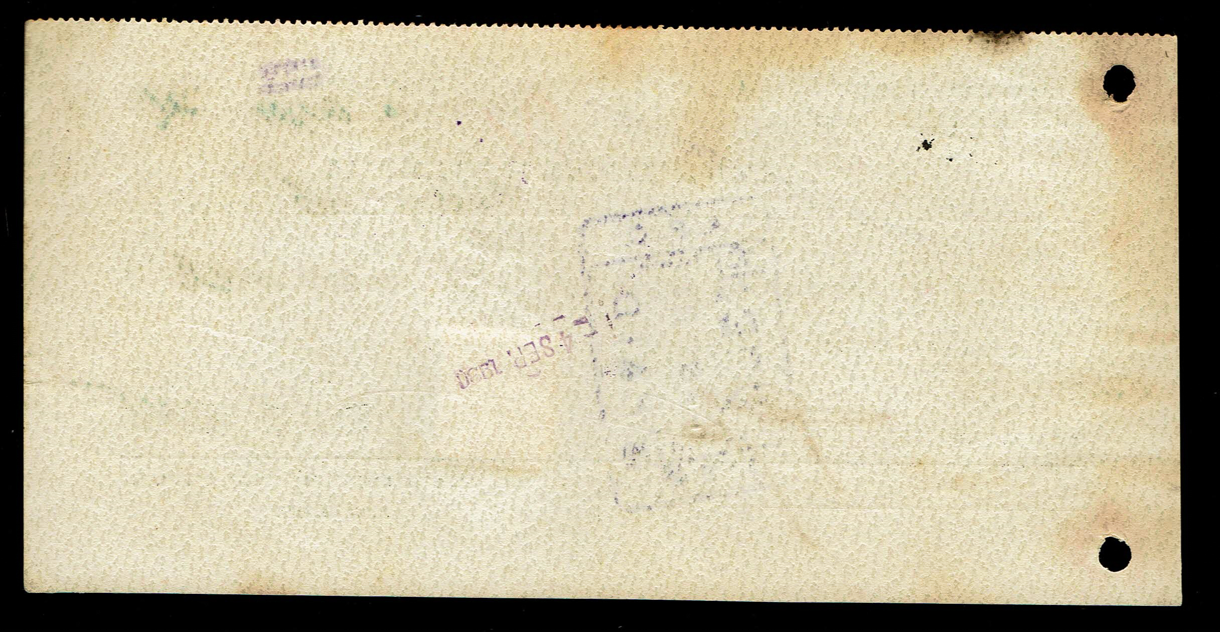 Palestine - Four Checks of the Anglo-Palestine Bank / Company - 1930s–1950s - 1 6