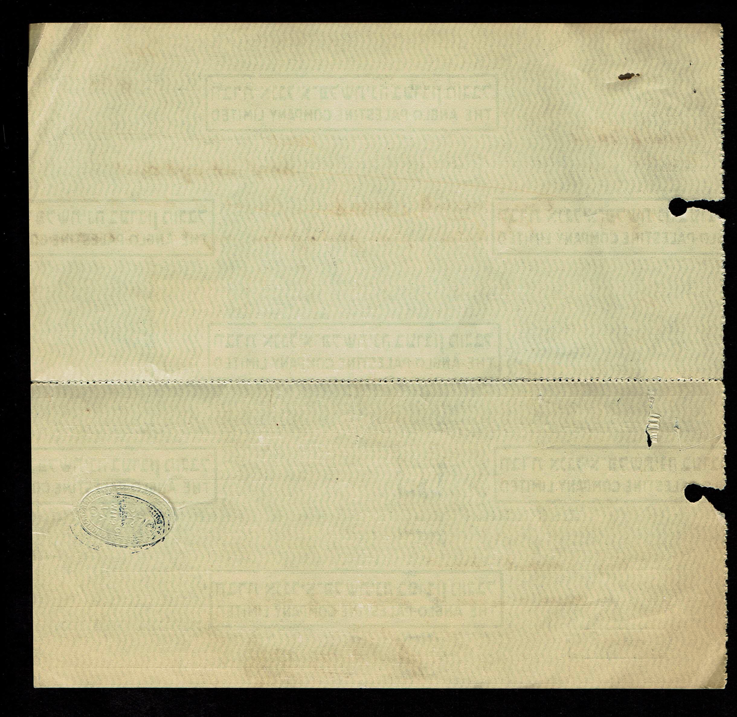 Palestine - Four Checks of the Anglo-Palestine Bank / Company - 1930s–1950s - 1 2