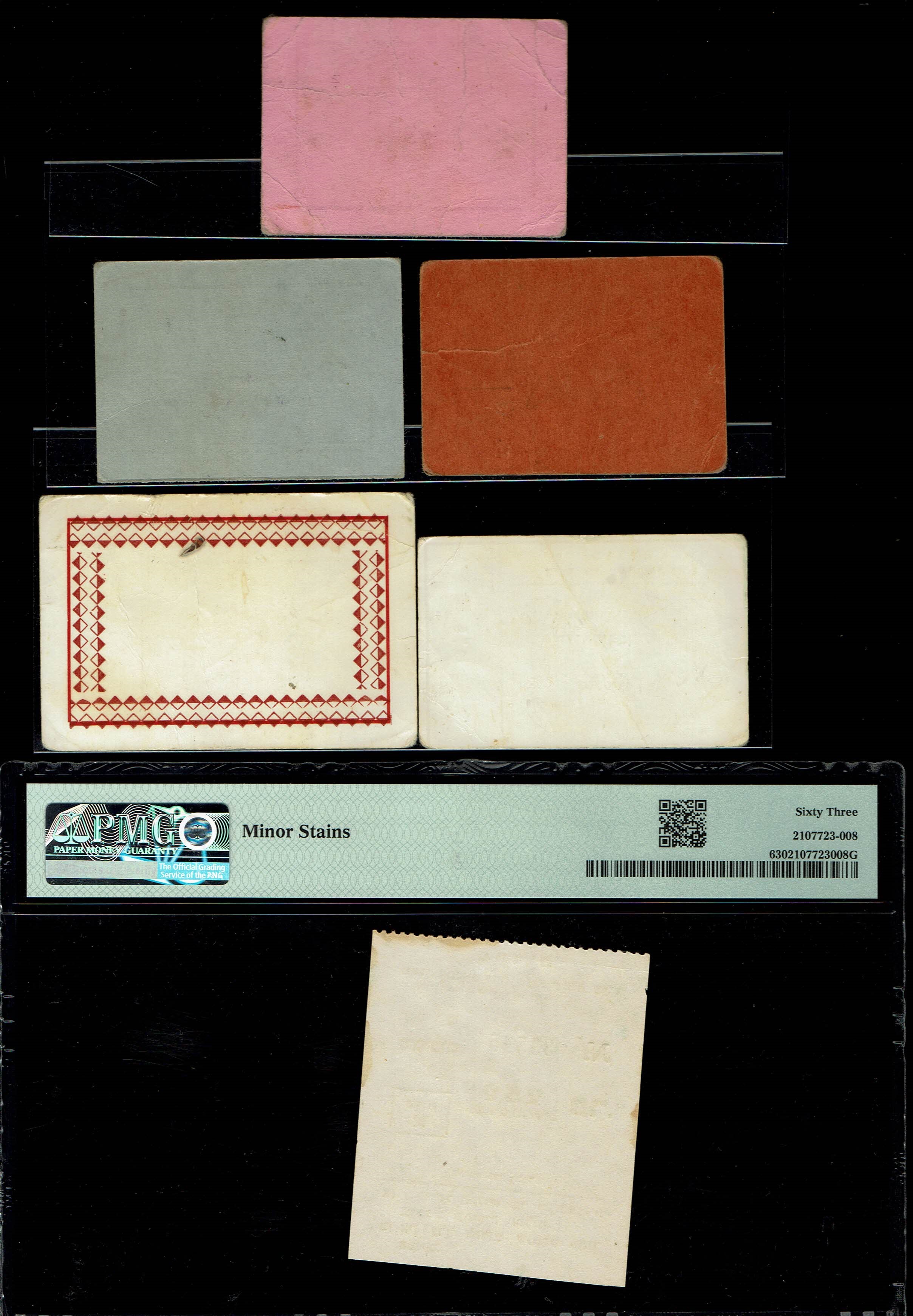 Paper Money Tokens - Palestine / Eretz Israel - Lot of Paper Money Tokens in Subject of - 1 12