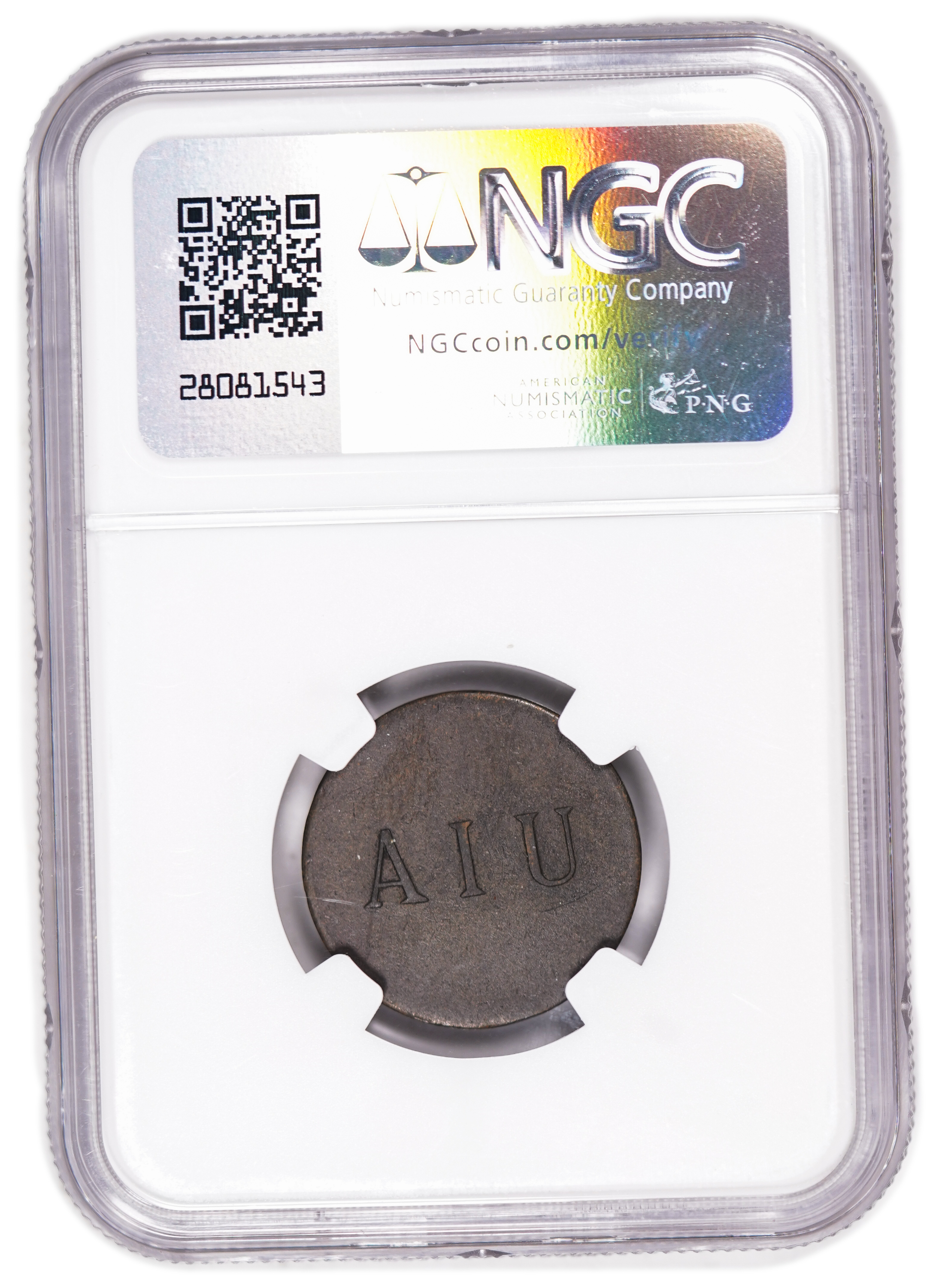 Palestine - Mikweh Israel - 1/2 Piaster 1880' - NGC AU 53 - Very Rare - 1 3