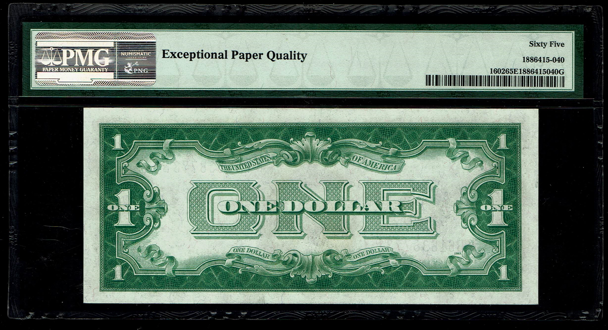 USA – 1 Dollar 1928B – Silver Cerificate – PMG 65 EPQ - 1 1