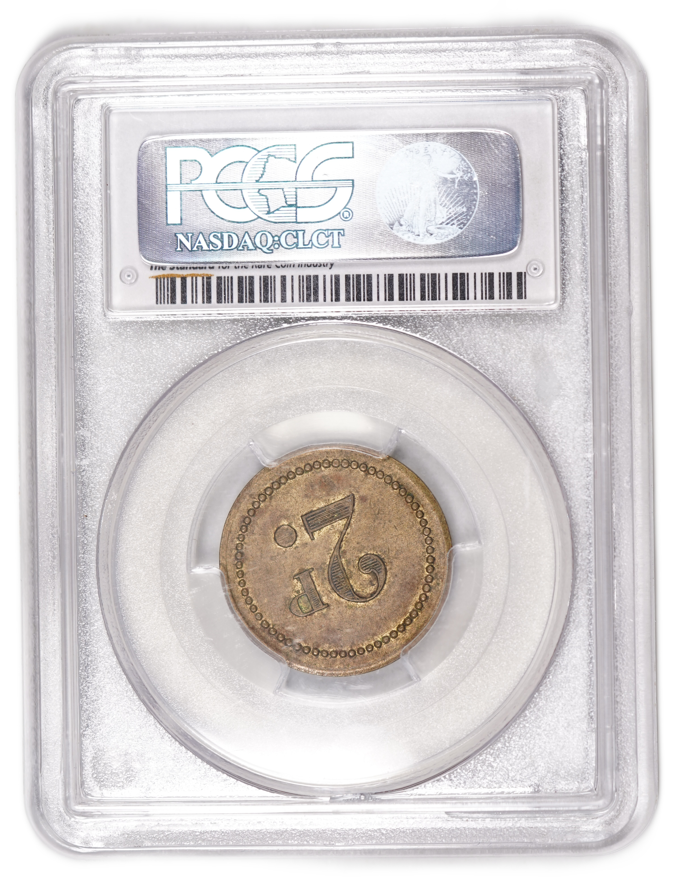 Palestine - 2 Piaster 1930' - Palatin Hotel - PCGS AU 55 - Very high grade for this token - 1 3