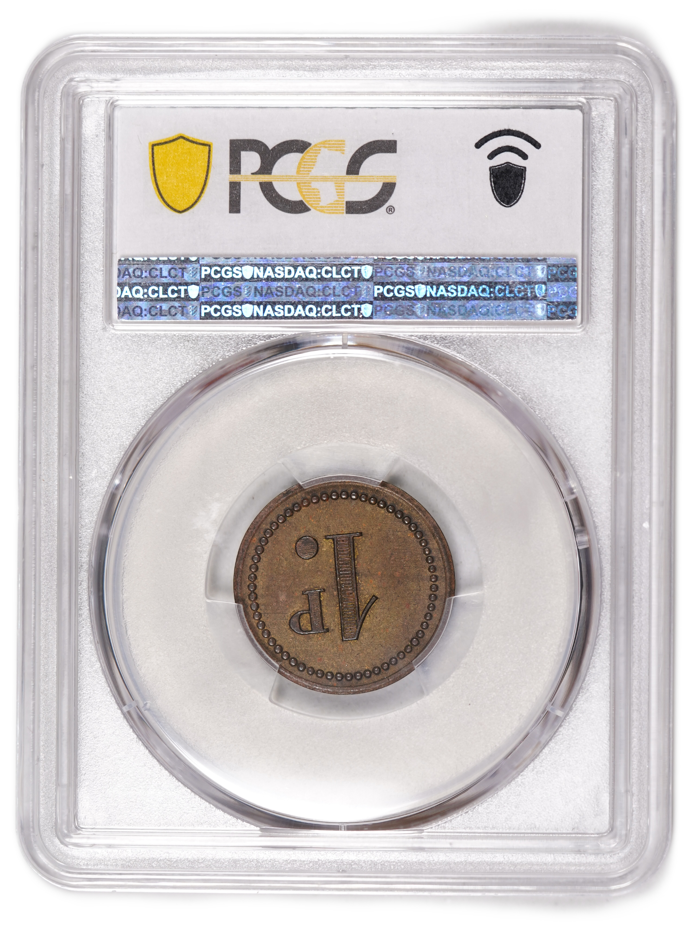 Palestine - 1 Piaster 1930' - Palatin Hotel - PCGS MS 62 - Very high grade for this token - 1 3