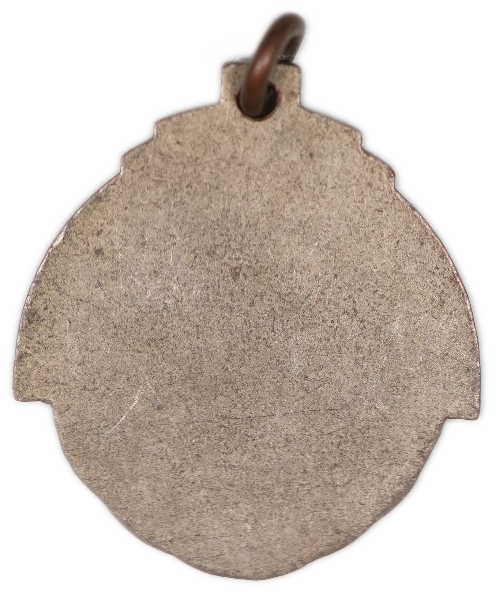 Judaica / Zionism - Argentina, Silver / Silvered Pendant from the Mitchel Jewish School, Buenos Aires, 1940s - 1 1