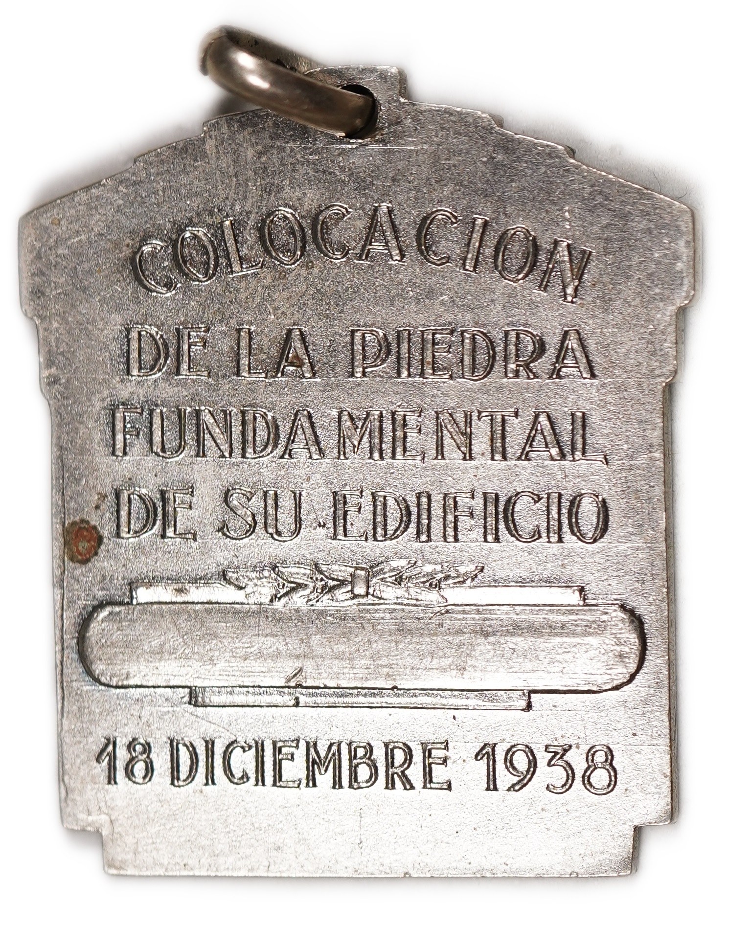 Judaica / Zionism - Argentina, Medal for the Laying of the Cornerstone of the “Bikur Joilim” Charity Building, 1938 - 1 1