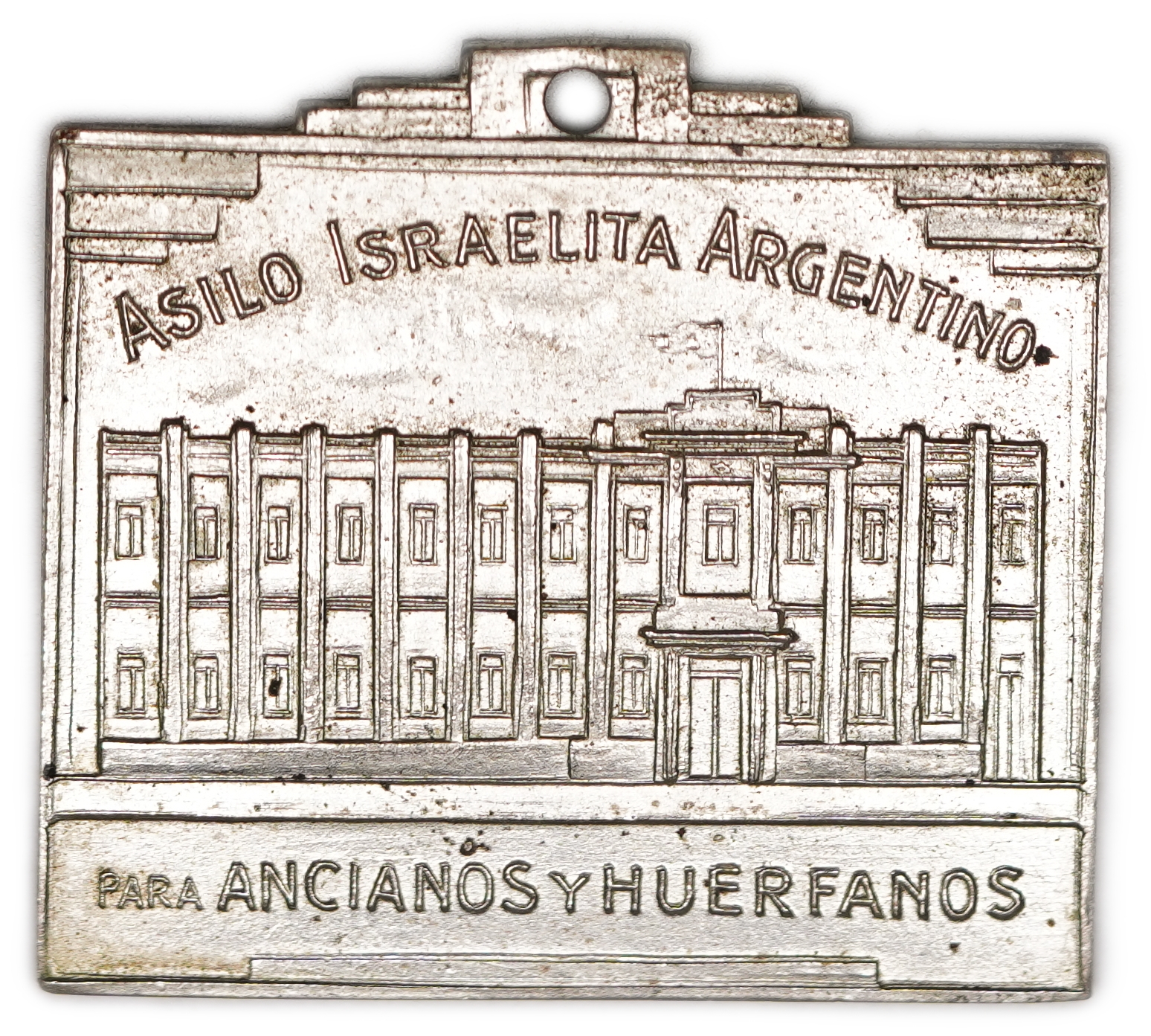 Judaica / Zionism - Argentina, Medal for the Laying of the Cornerstone of the “Asilo Israelita Argentino, ” Jewish ... - 1 0