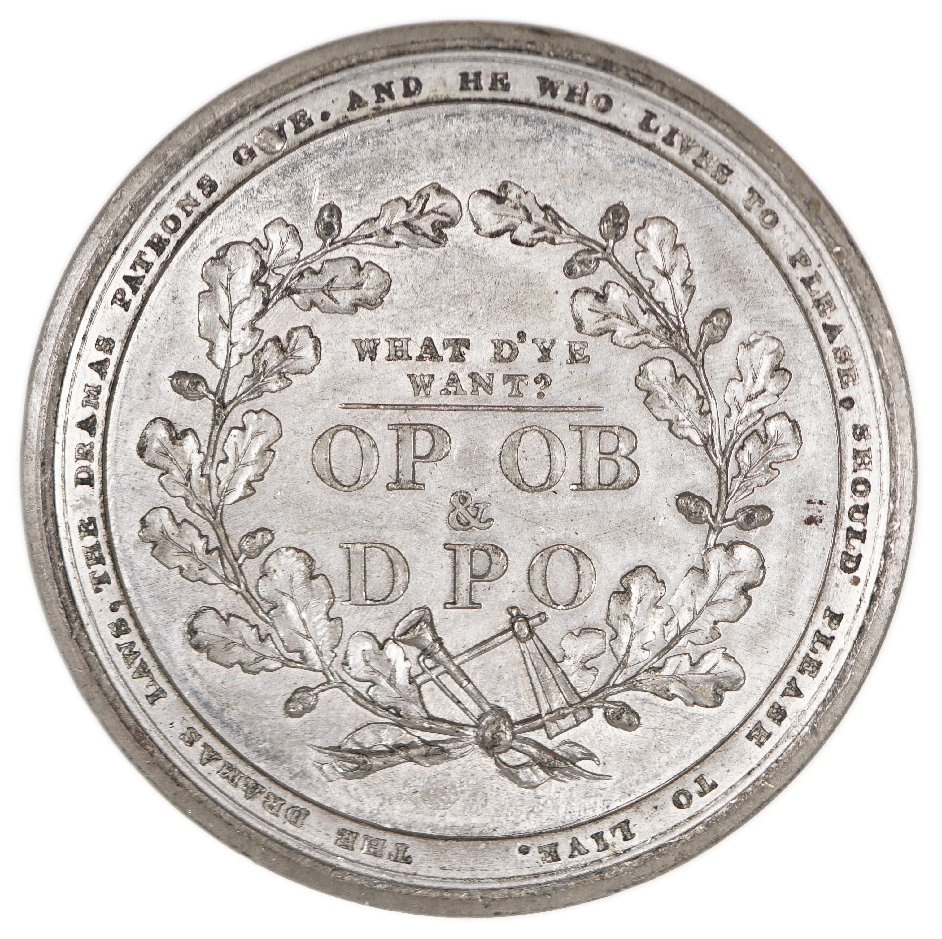 Judaica / Zionism - England, Antisemitic Medal “The Jew Which Shakespeare Drew”, Late 18th Century - 1 1