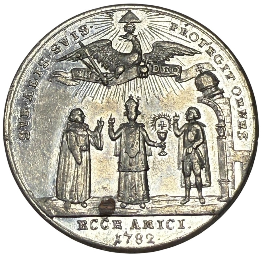 Judaica / Zionism - Austria, Medal Commemorating Emperor Joseph II’s Edict of Tolerance, 1782 - 1 2