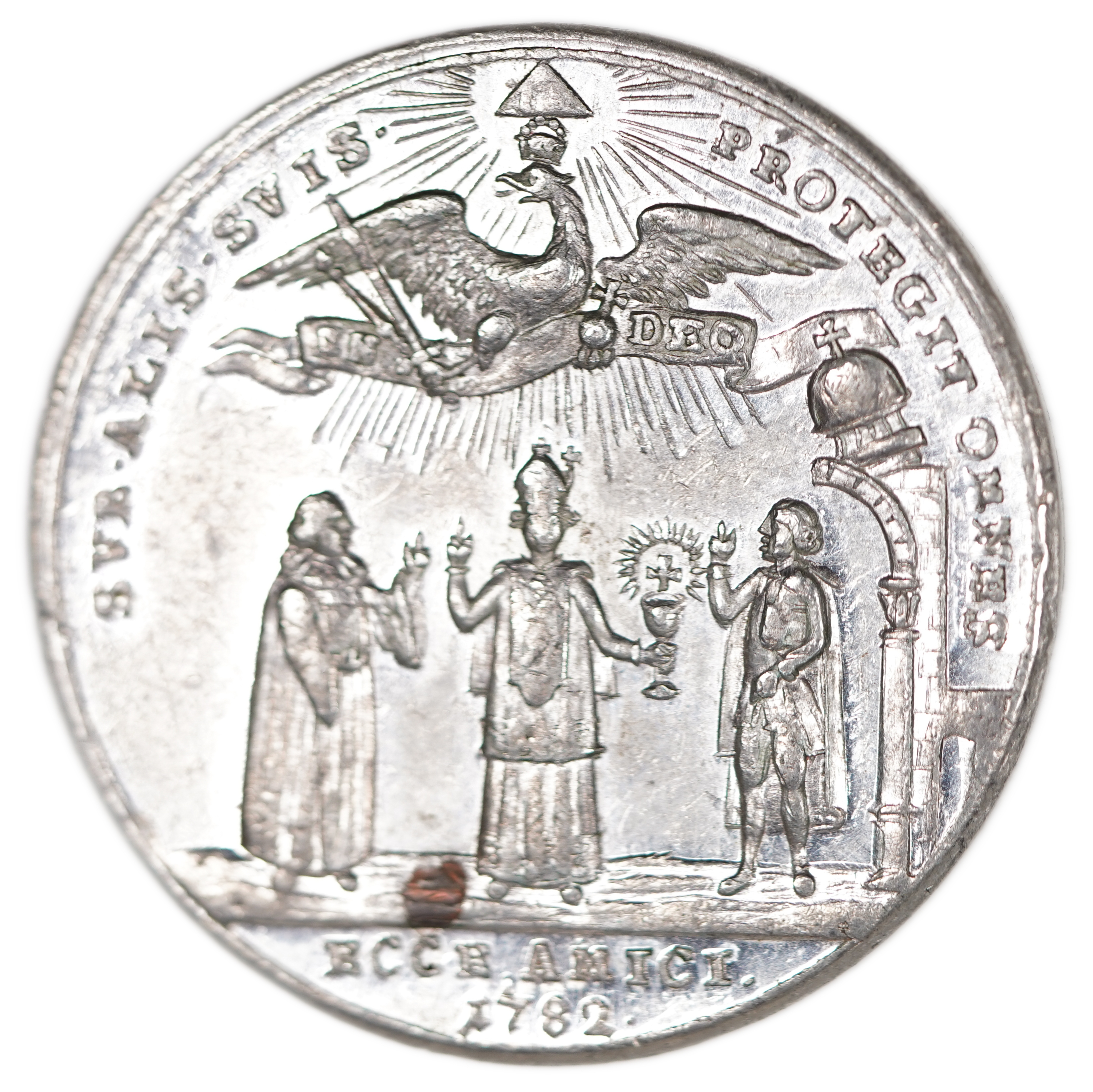 Judaica / Zionism - Austria, Medal Commemorating Emperor Joseph II’s Edict of Tolerance, 1782 - 1 0
