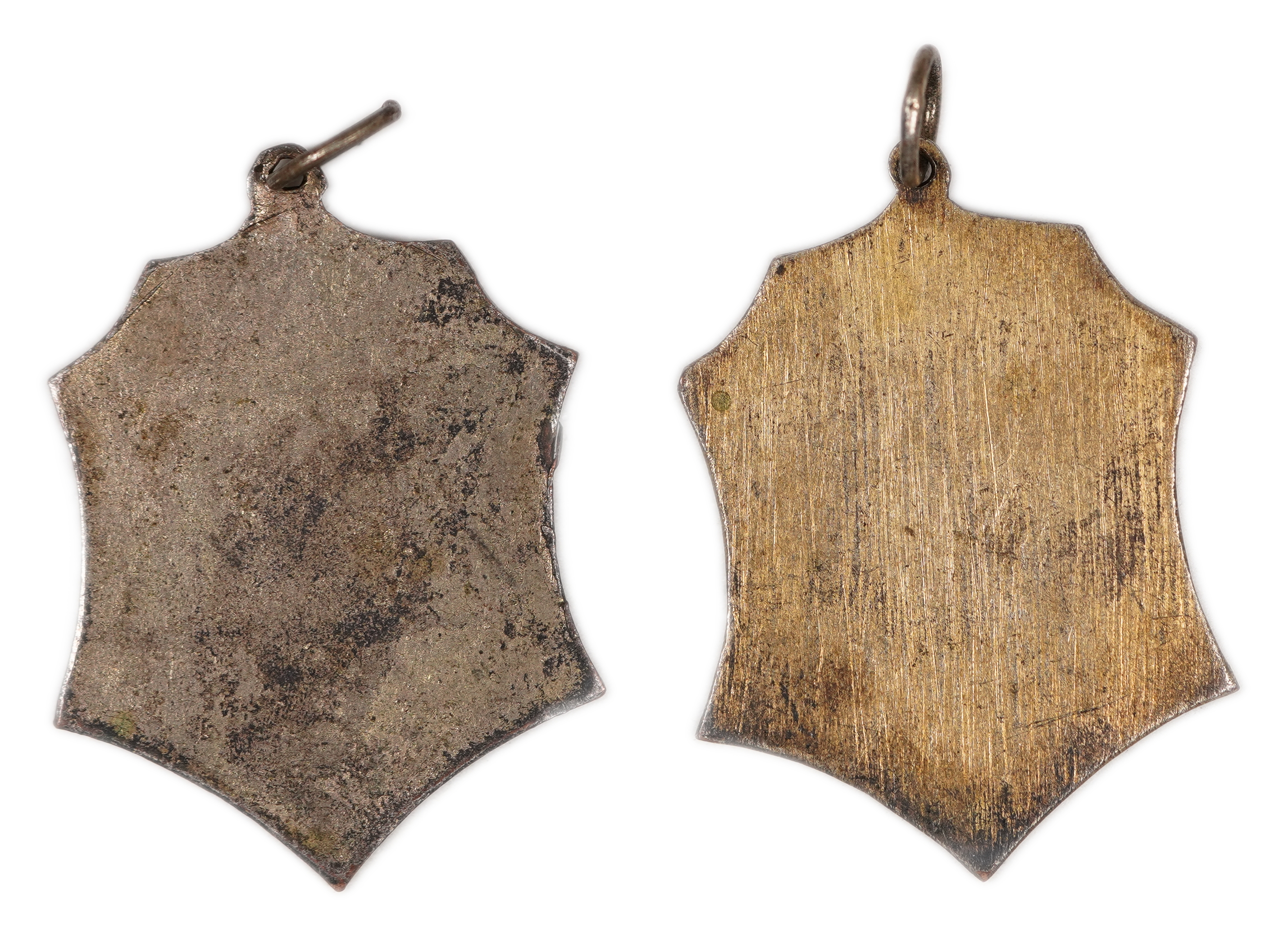 Palestine - Two Sports Medals for Lag BaOmer, 1930s–1940s, Silvered and Gilt Bronze - 1 1